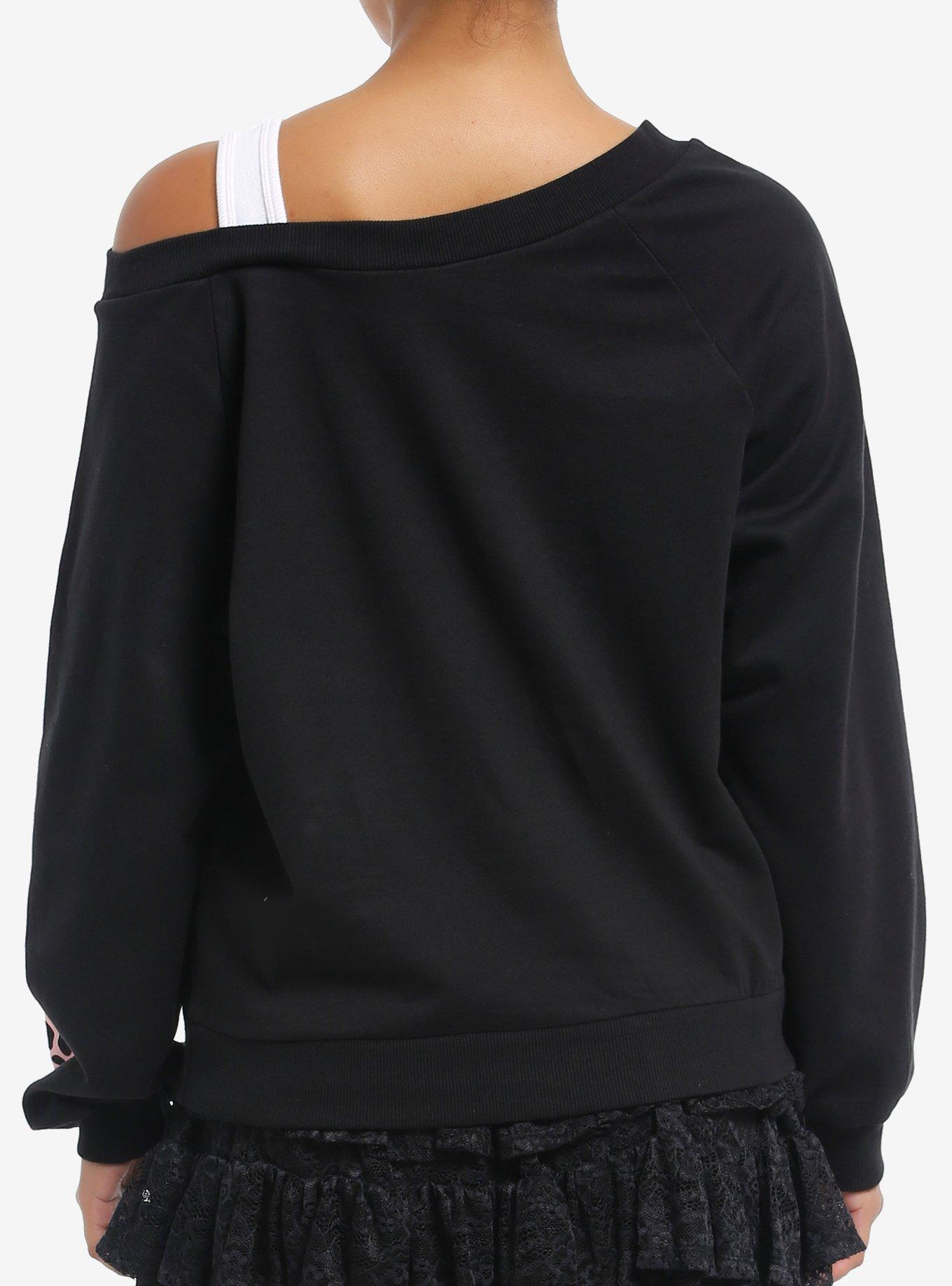 Invader Zim GIR & Pig Girls Twofer Sweatshirt, MULTI, alternate