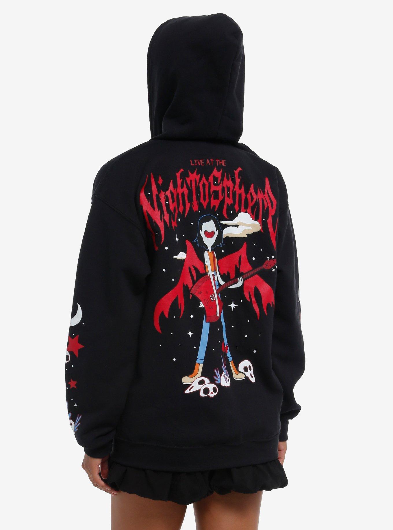 Adventure Time Marceline The Vampire Queen Girls Hoodie, , hi-res