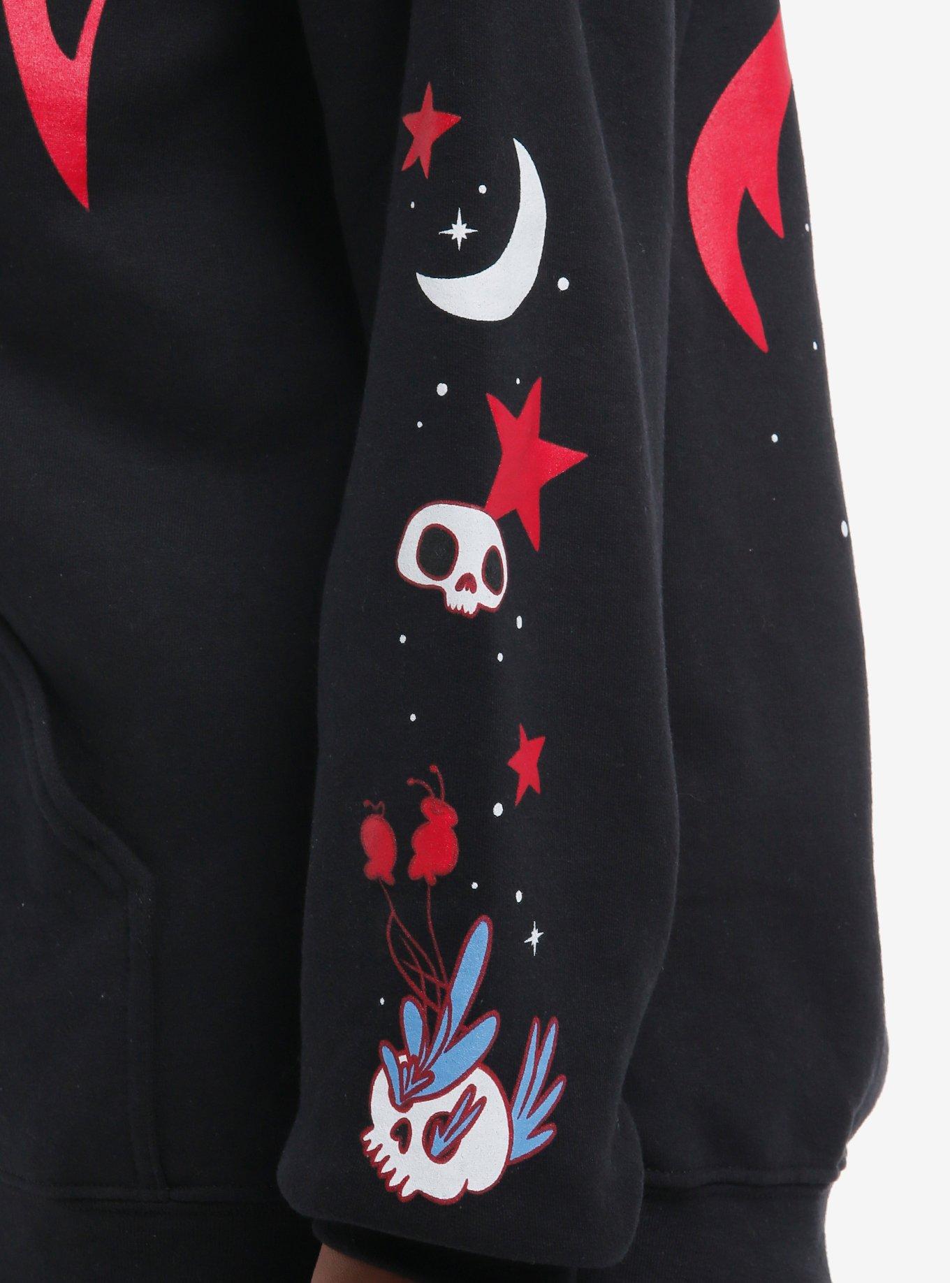 Adventure Time Marceline The Vampire Queen Girls Hoodie, MULTI, alternate