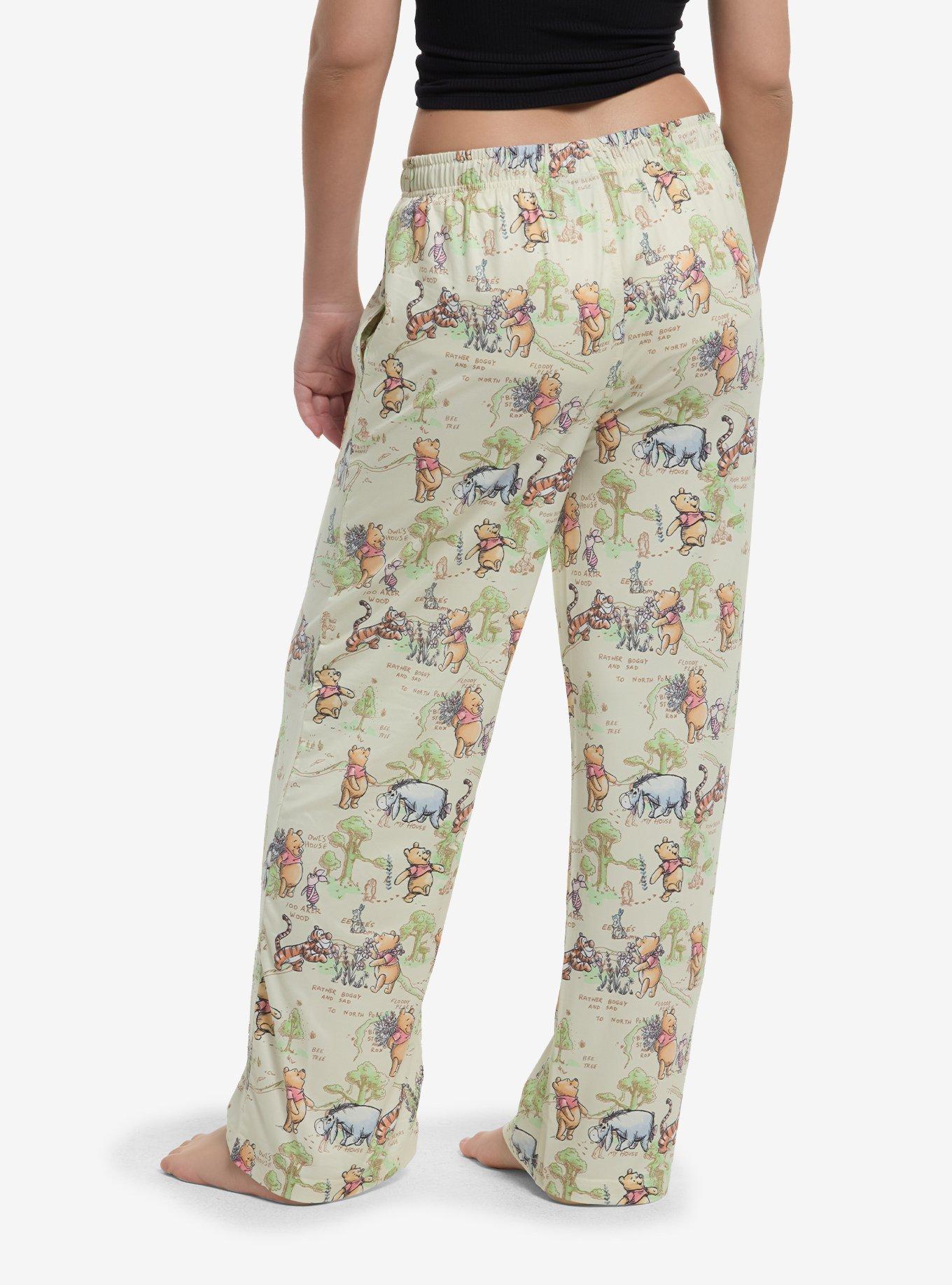 Disney Winnie The Pooh Hundred Acre Wood Pajama Pants, , hi-res