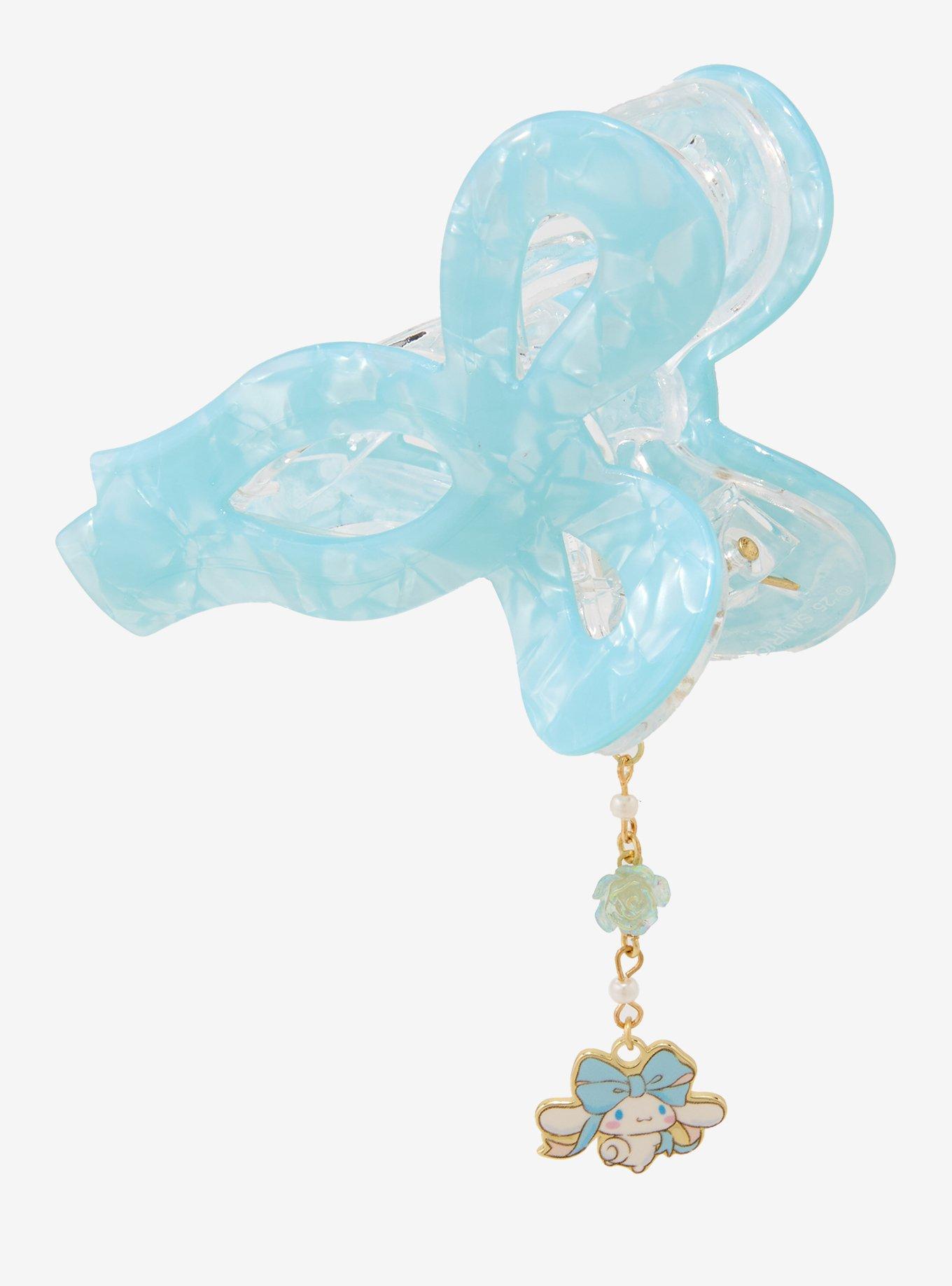 Sanrio Cinnamoroll Bow Claw Clip with Charm — BoxLunch Exclusive