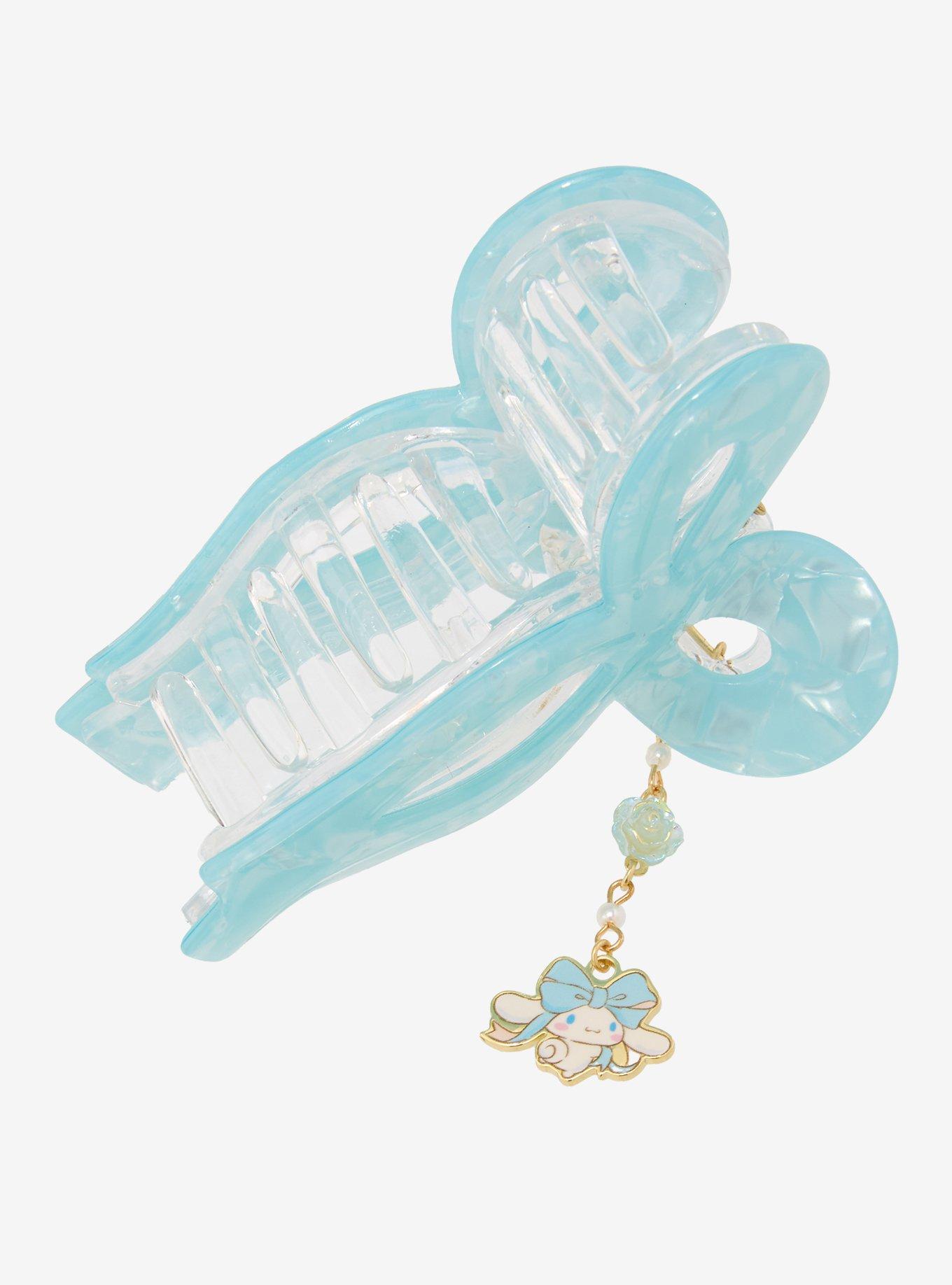 Sanrio Cinnamoroll Bow Claw Clip with Charm — BoxLunch Exclusive, , alternate