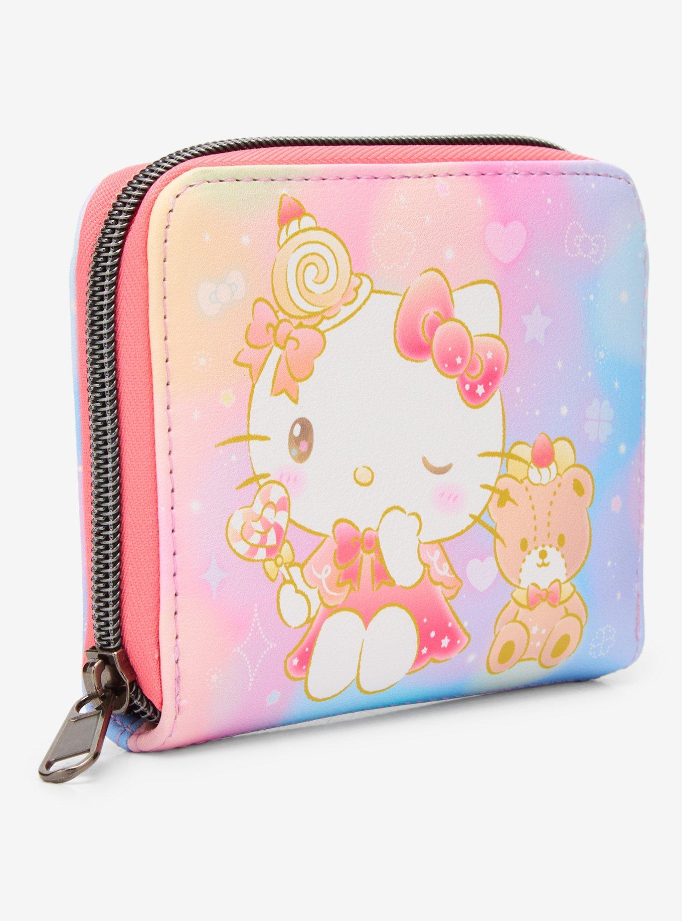 Loungefly Hello Kitty & Tiny Chum Whimsical Sweets Mini Zipper Wallet, , hi-res