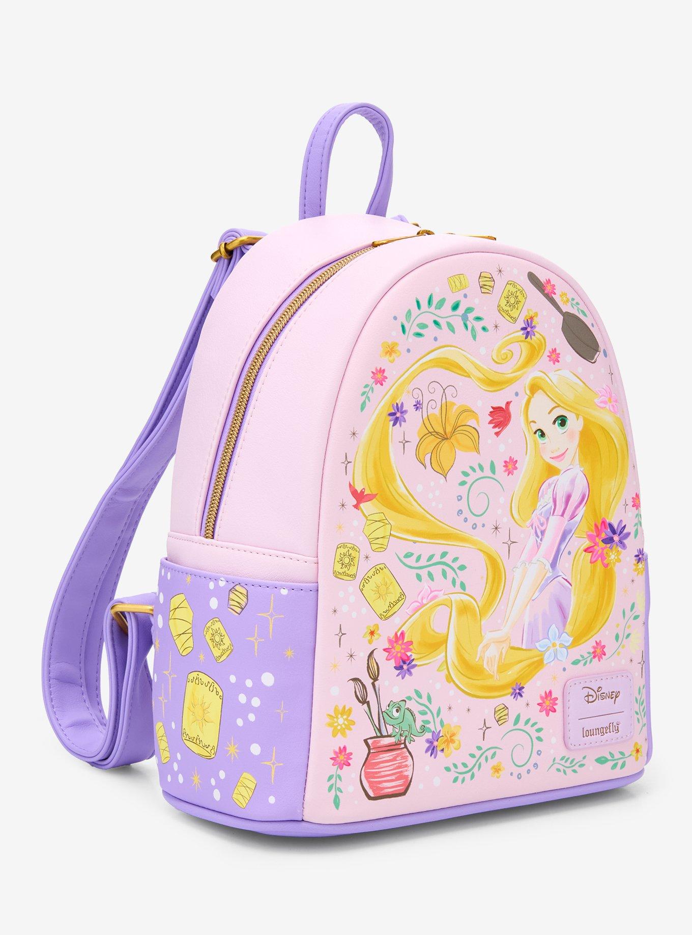 Loungefly Disney Tangled Art Doodles Mini Backpack, , hi-res