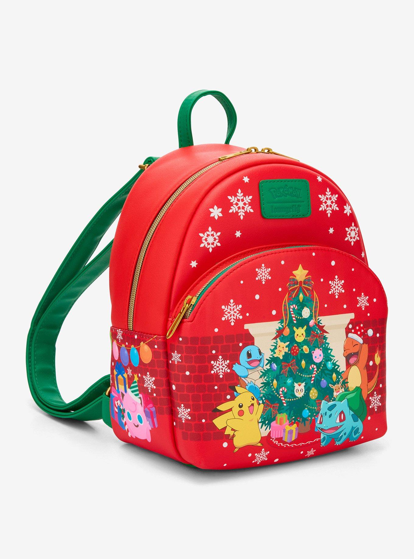 Loungefly Pokémon Christmas Tree Mini Backpack, , hi-res