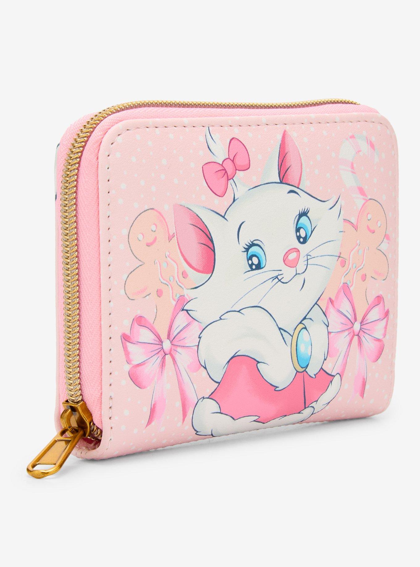 Loungefly Disney The Aristocats Marie Holiday Mini Zipper Wallet, , hi-res