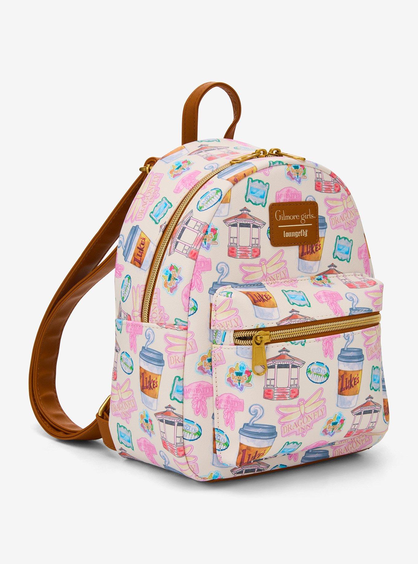 Loungefly Gilmore Girls Stars Hollow Icons Mini Backpack, , hi-res