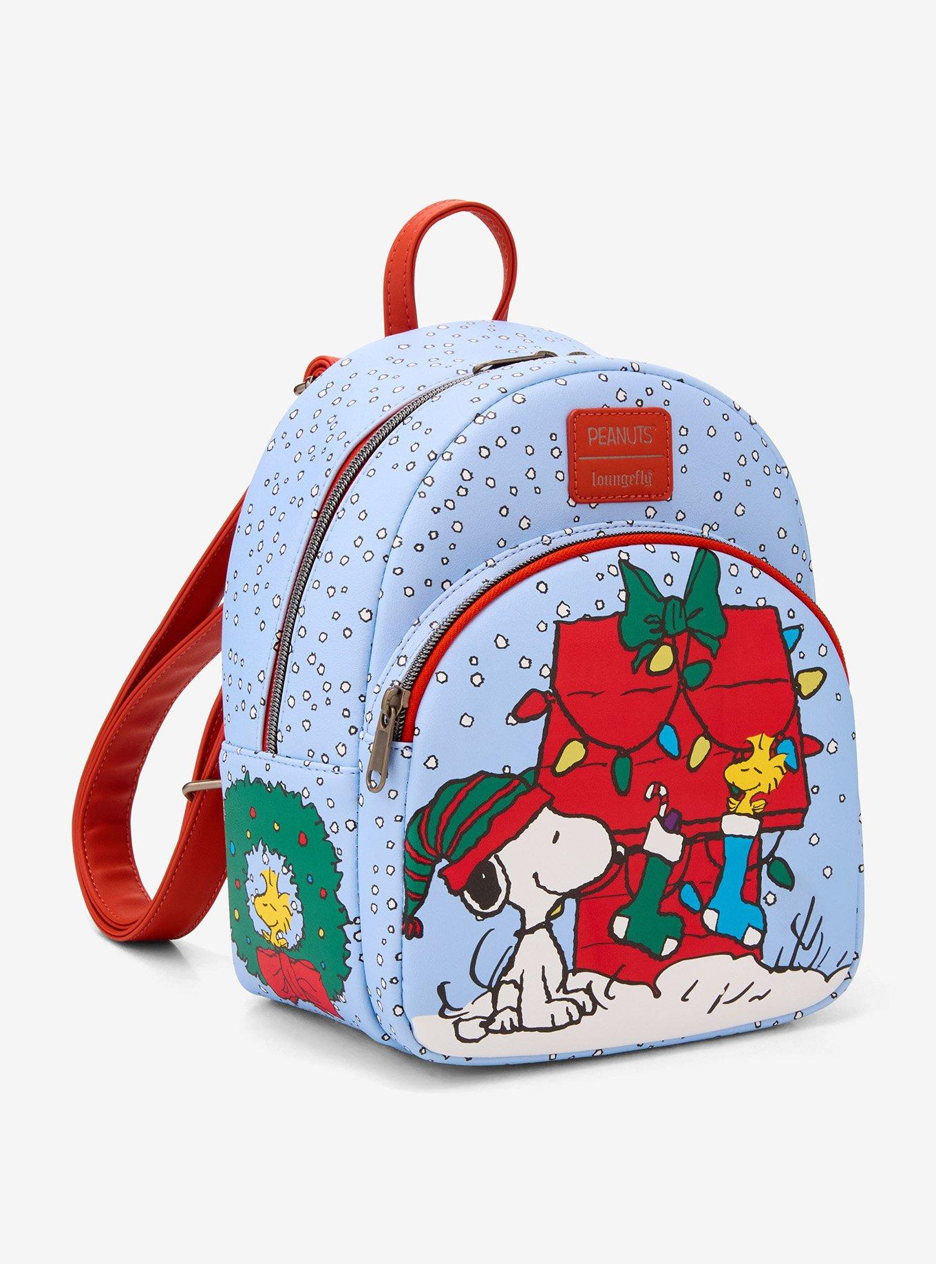 Loungefly Peanuts Snoopy Woodstock Snow Mini Backpack, , hi-res