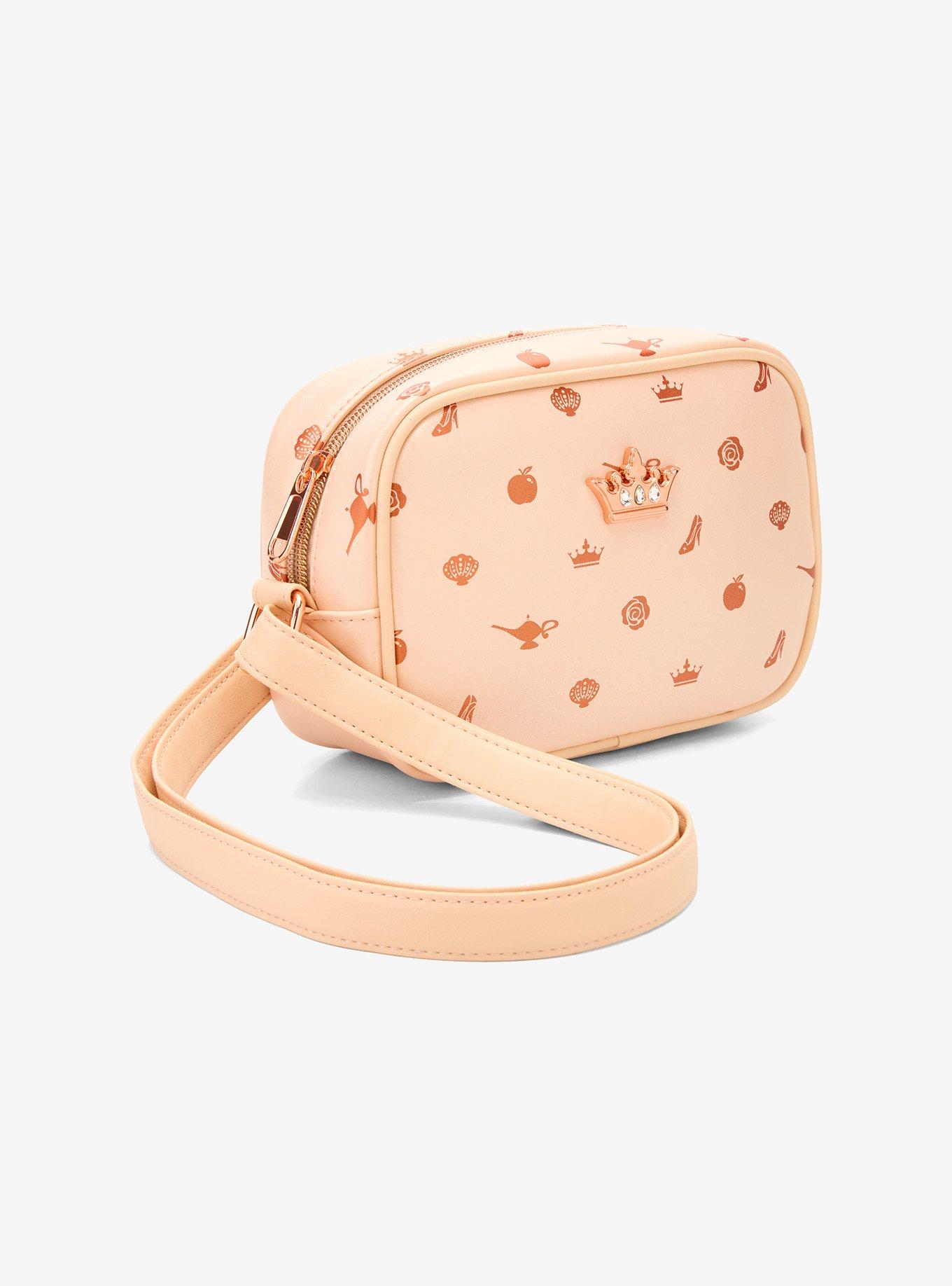 Loungefly Disney Princess Icons Camera Crossbody Bag, , hi-res