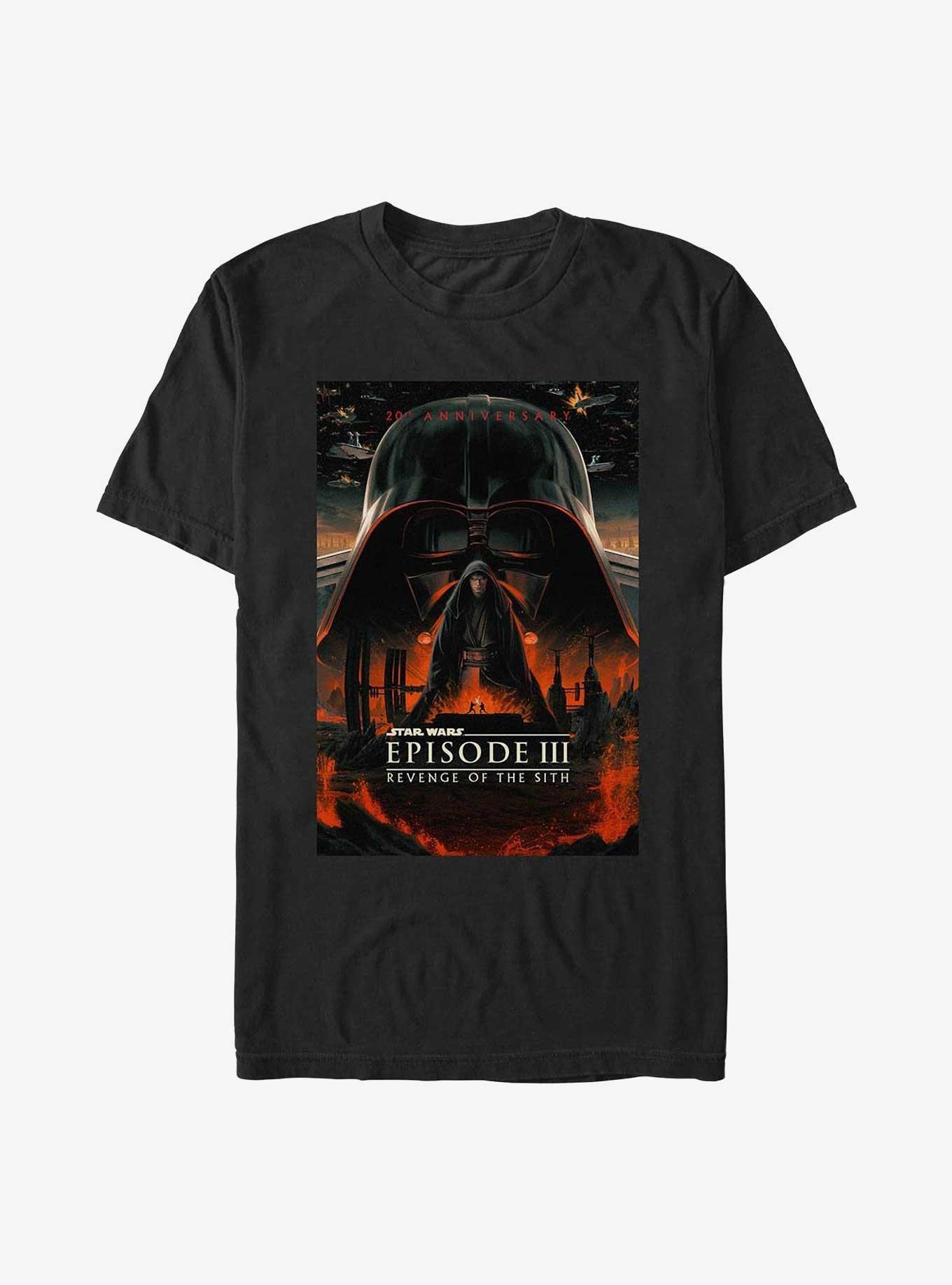 Star Wars Episode III: Revenge Of The Sith 20th Anniversary Poster T-Shirt, , hi-res