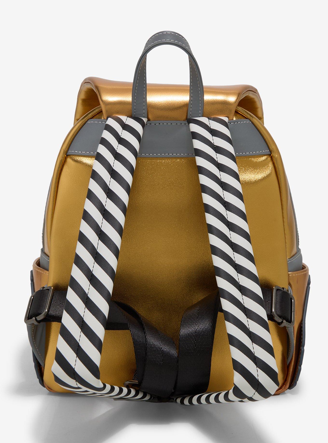 Loungefly Disney Pixar WALL-E Metallic WALL-E Figural Mini Backpack - BoxLunch Exclusive, , alternate