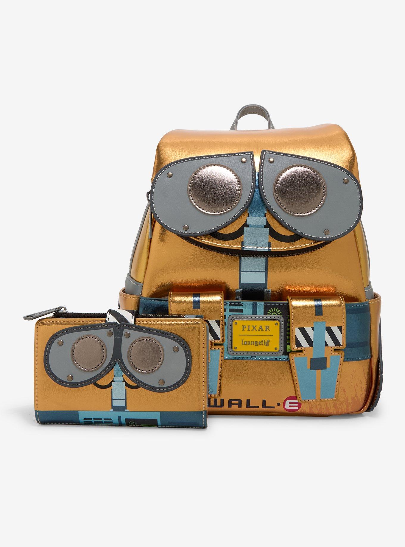 Loungefly Disney Pixar WALL-E Metallic WALL-E Figural Mini Backpack - BoxLunch Exclusive, , alternate
