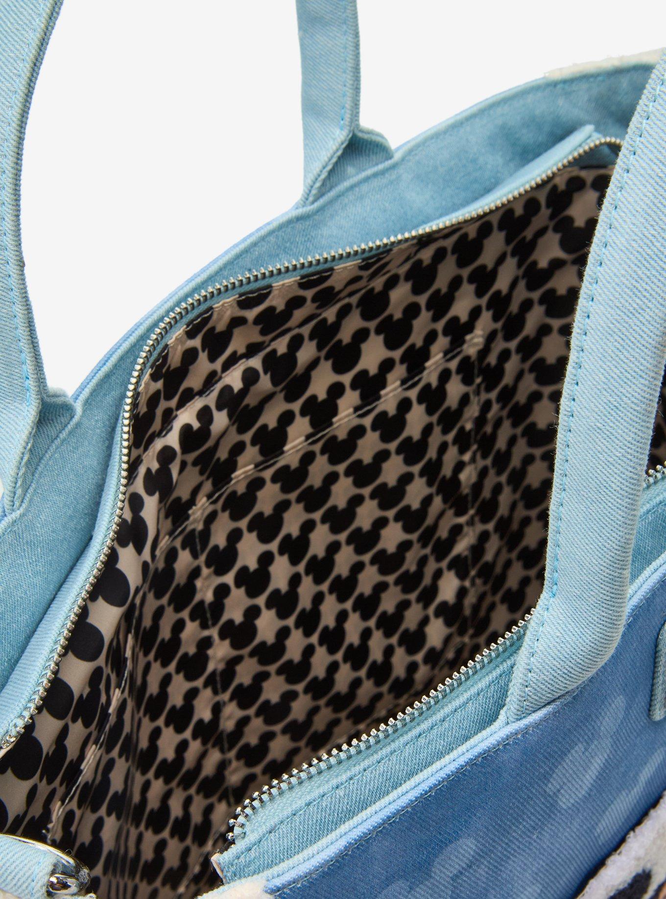 Loungefly Disney Mickey Mouse Sherpa Convertible Tote Bag — BoxLunch Exclusive, , alternate