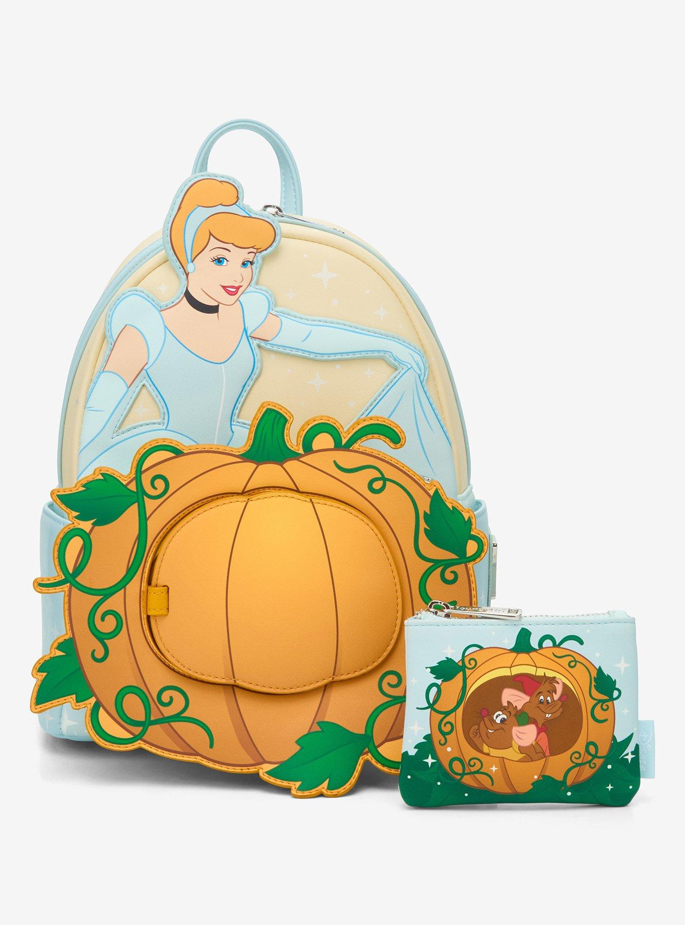 Loungefly Disney Cinderella Ballgown Pumpkin Mini Backpack &mdash; BoxLunch Exclusive, , alternate