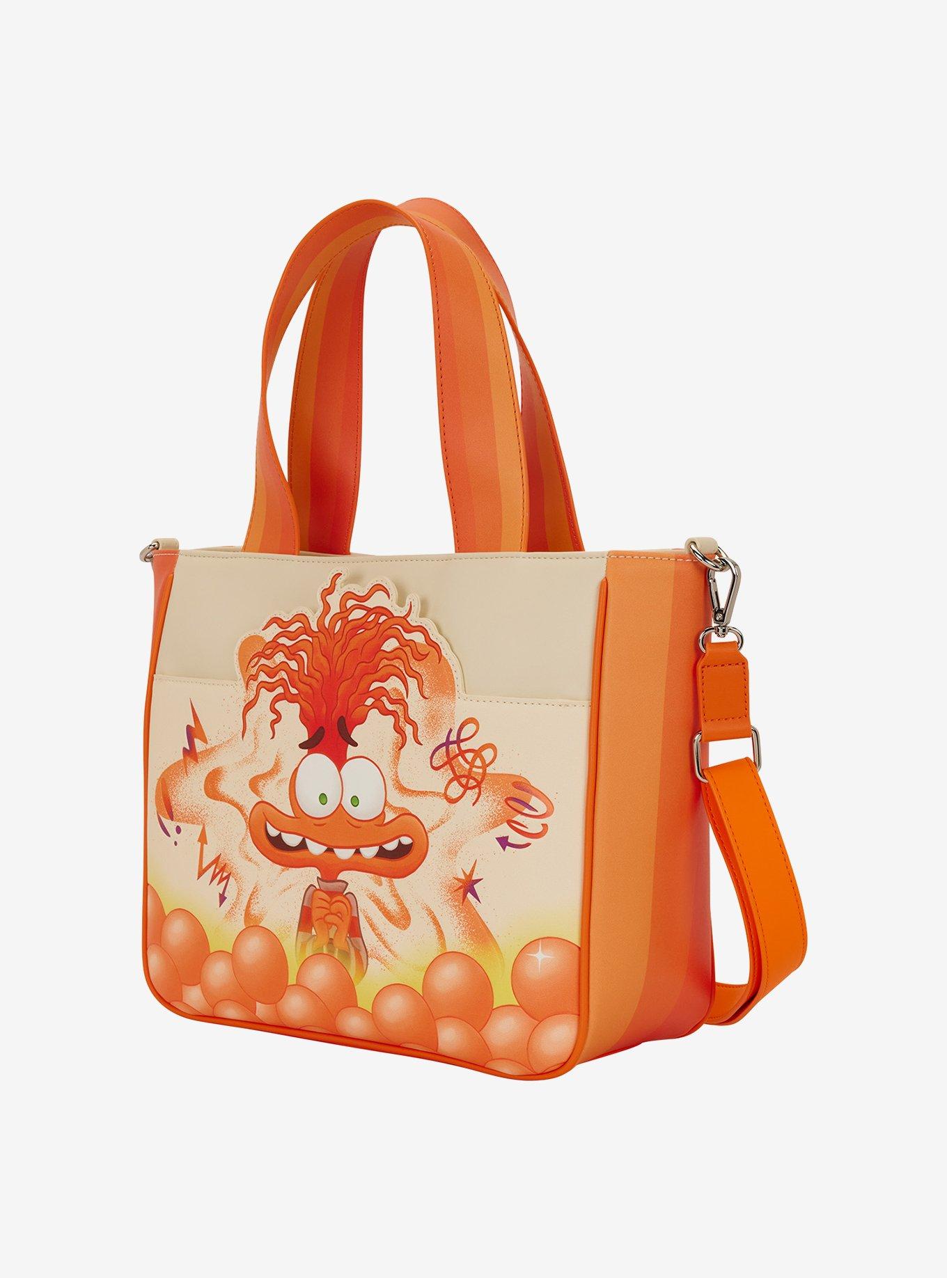 Loungefly Disney Pixar Inside Out 2 Anxiety Tote Bag with Coin Purse, , alternate