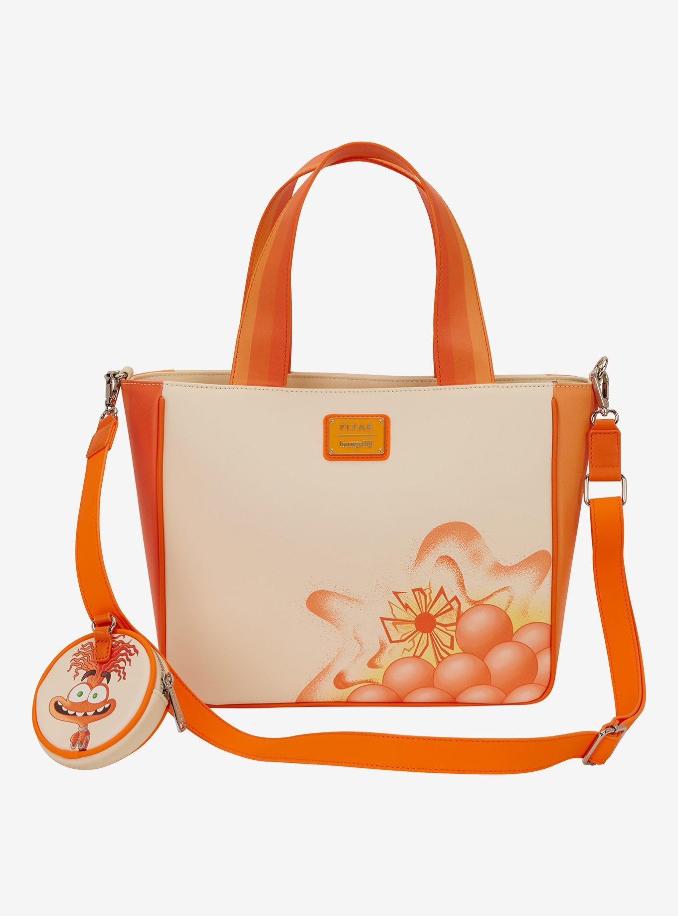 Loungefly Disney Pixar Inside Out 2 Anxiety Tote Bag with Coin Purse, , alternate