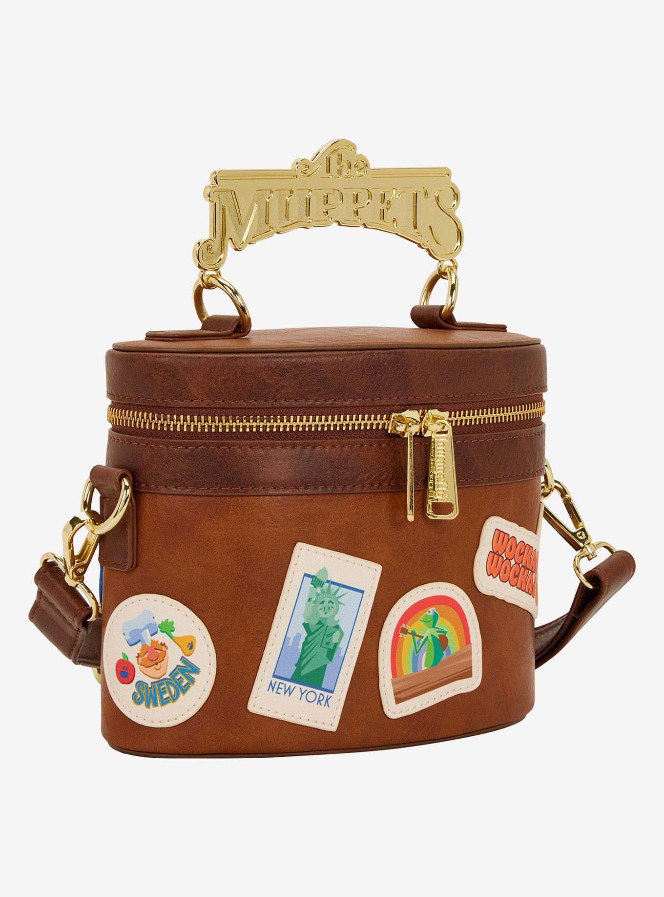Loungefly The Muppets Applique Patches Figural Crossbody Bag