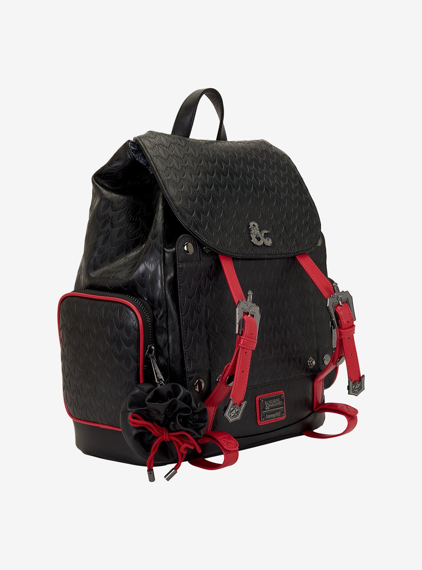 Loungefly Dungeons & Dragons Embossed Backpack with Coin Purse, , alternate