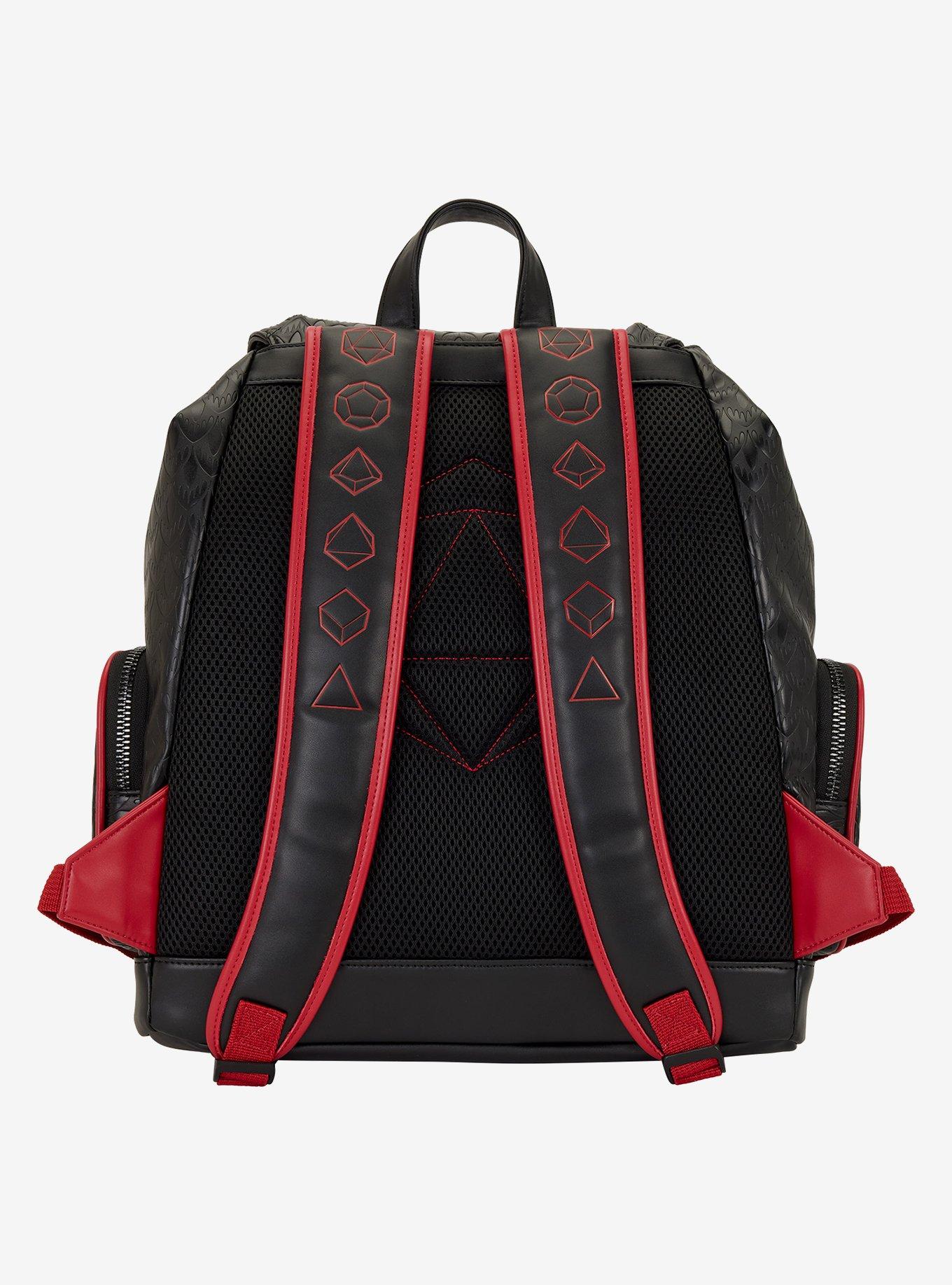 Loungefly Dungeons & Dragons Embossed Backpack with Coin Purse, , alternate