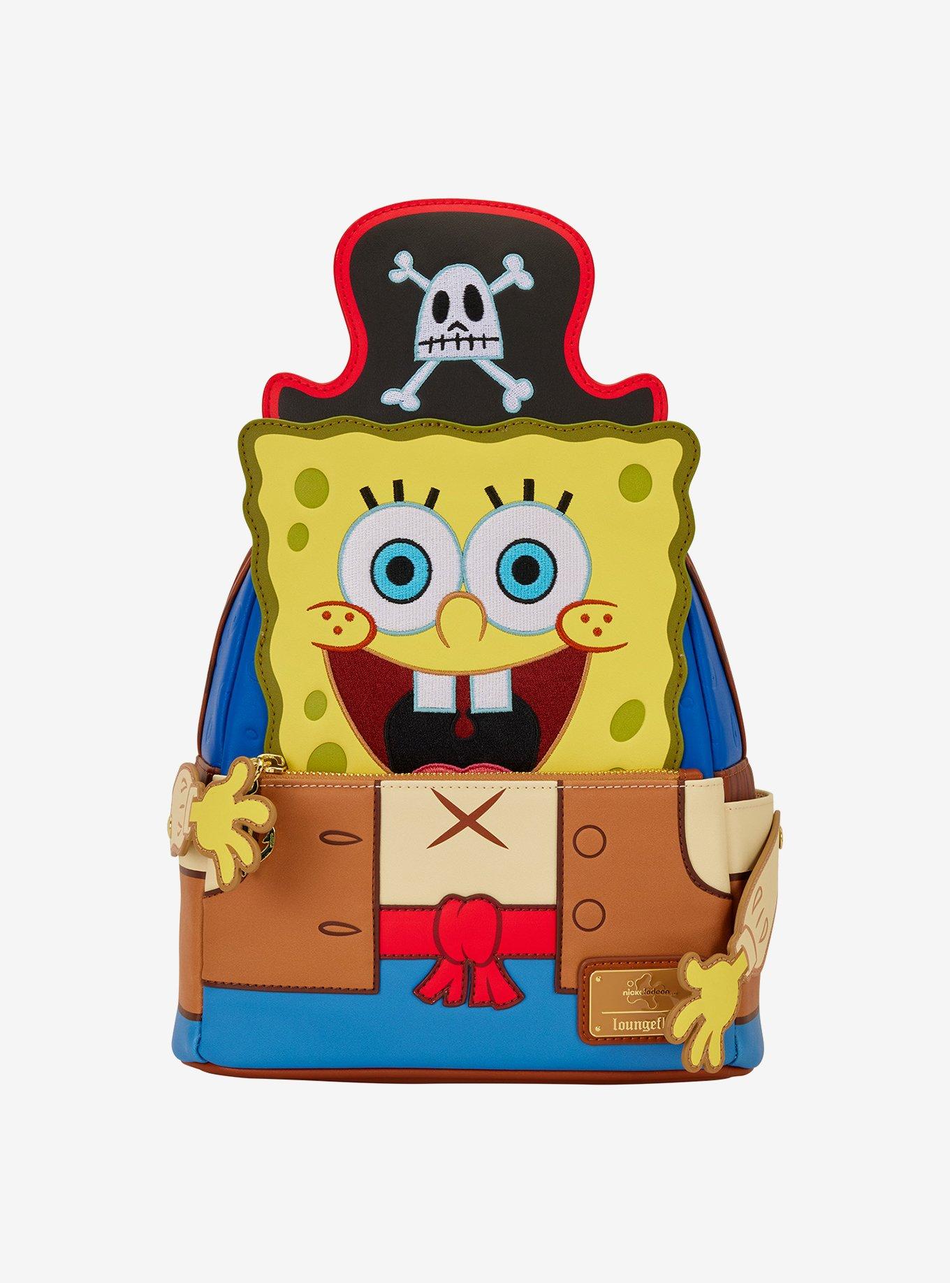 Loungefly SpongeBob SquarePants Pirate Figural Mini Backpack, , hi-res