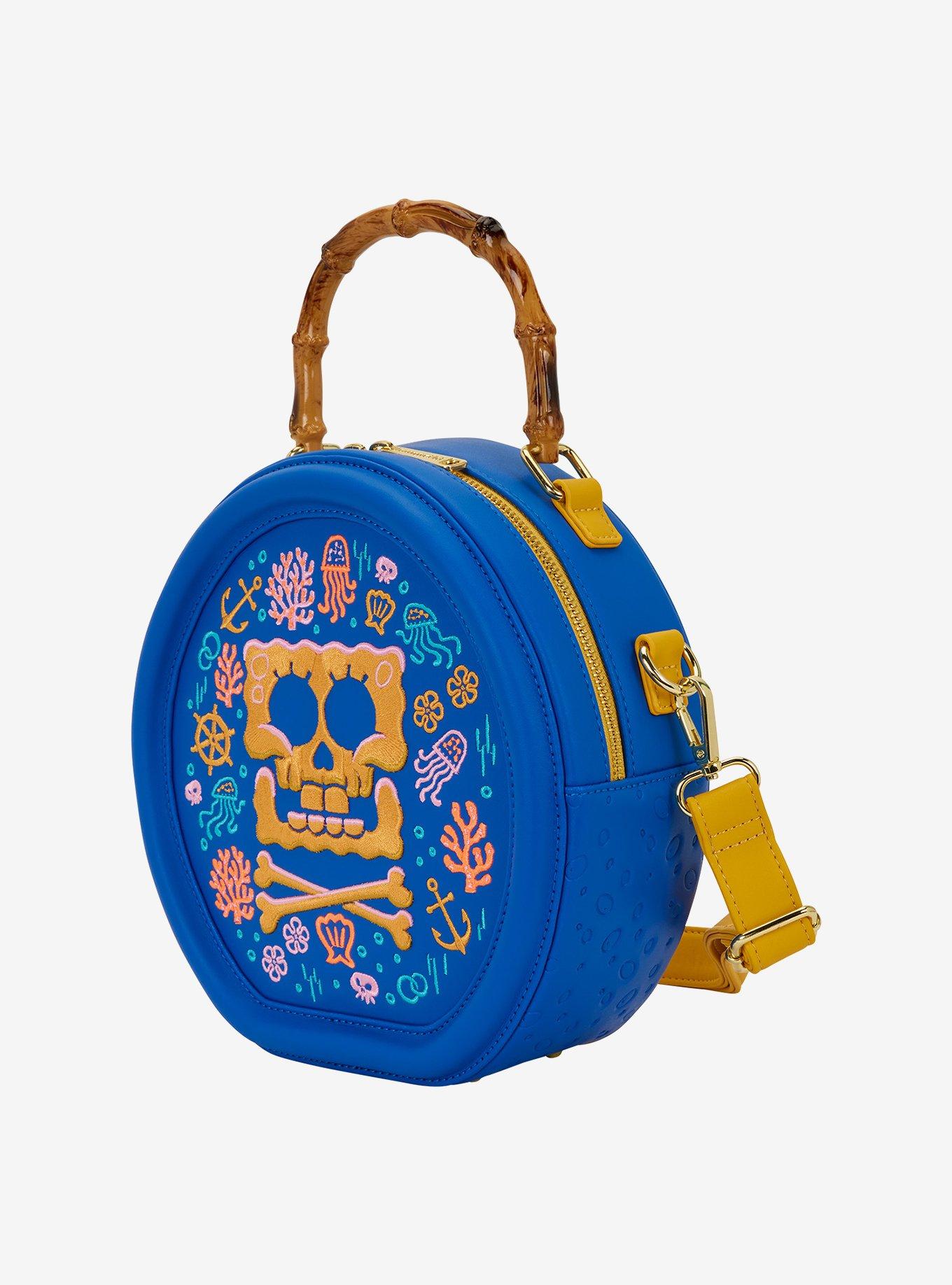 Loungefly SpongeBob SquarePants Pirate Icons Crossbody Bag