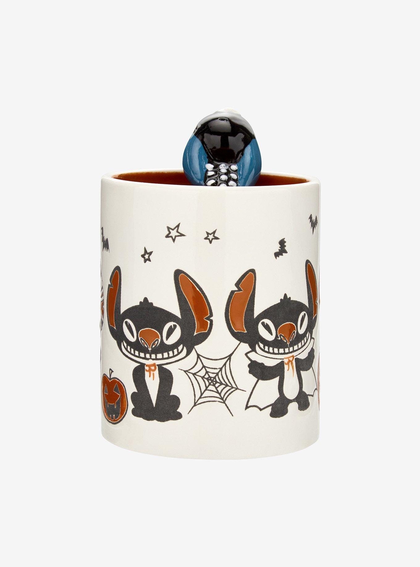 Disney Stitch Halloween Peeking Mug, , alternate