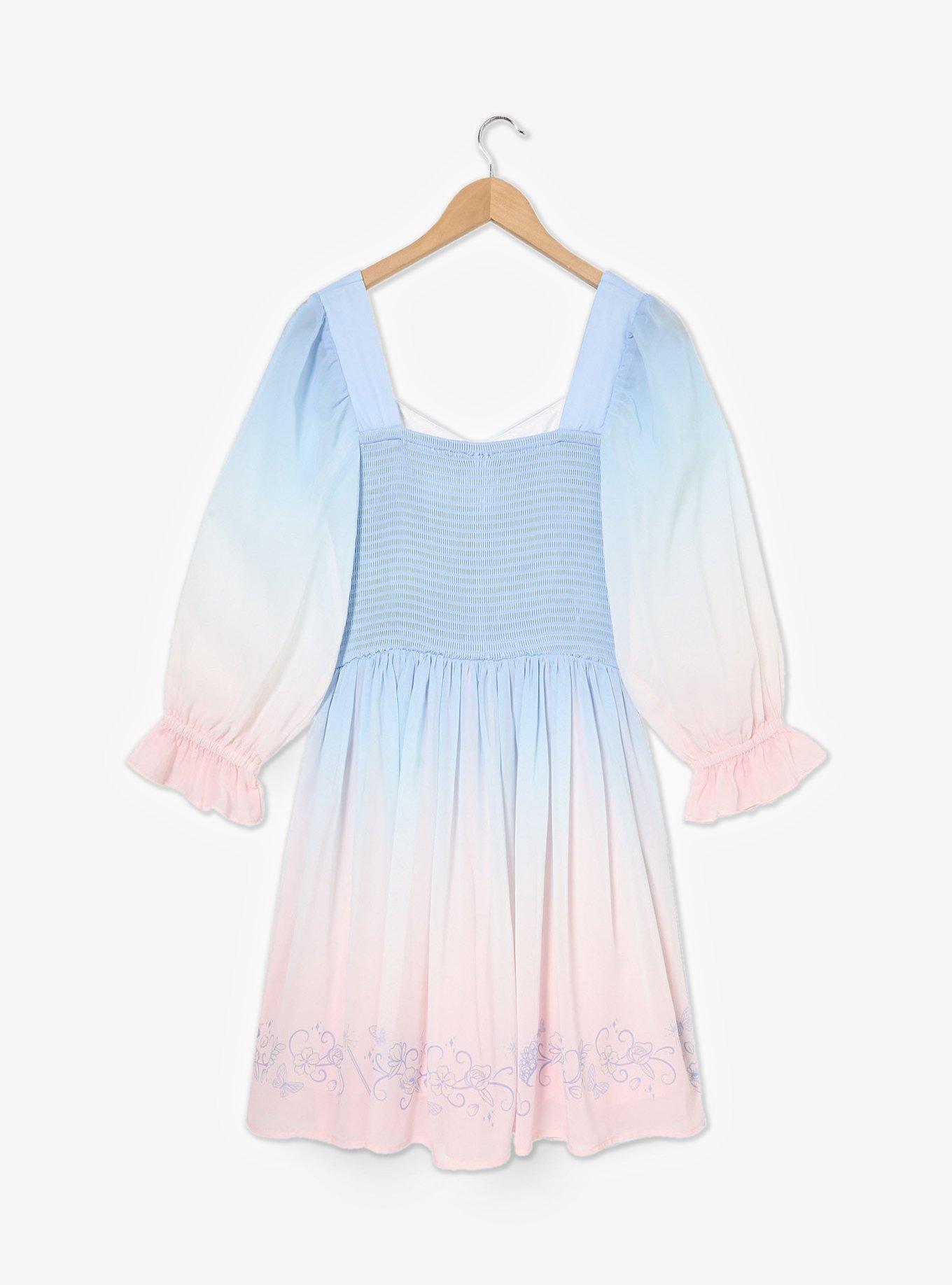 Wicked Glinda Blue Ombré Dress - BoxLunch Exclusive, MULTI, alternate