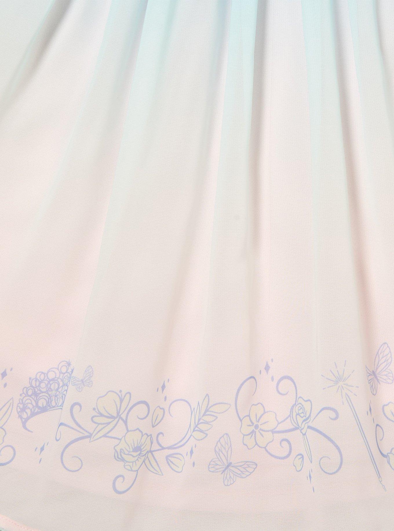 Wicked Glinda Blue Ombré Dress - BoxLunch Exclusive, MULTI, alternate