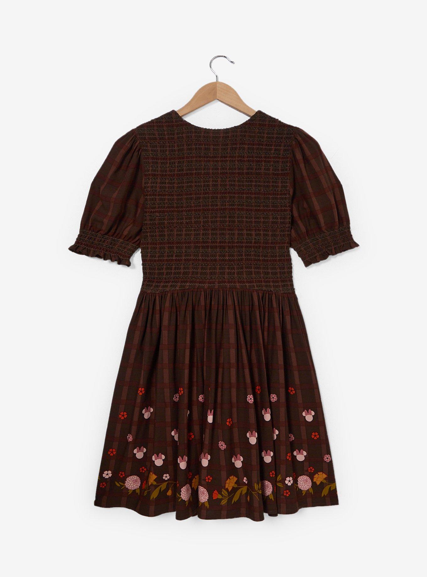 Disney Minnie Mouse Fall Floral Smock Dress — BoxLunch Exclusive