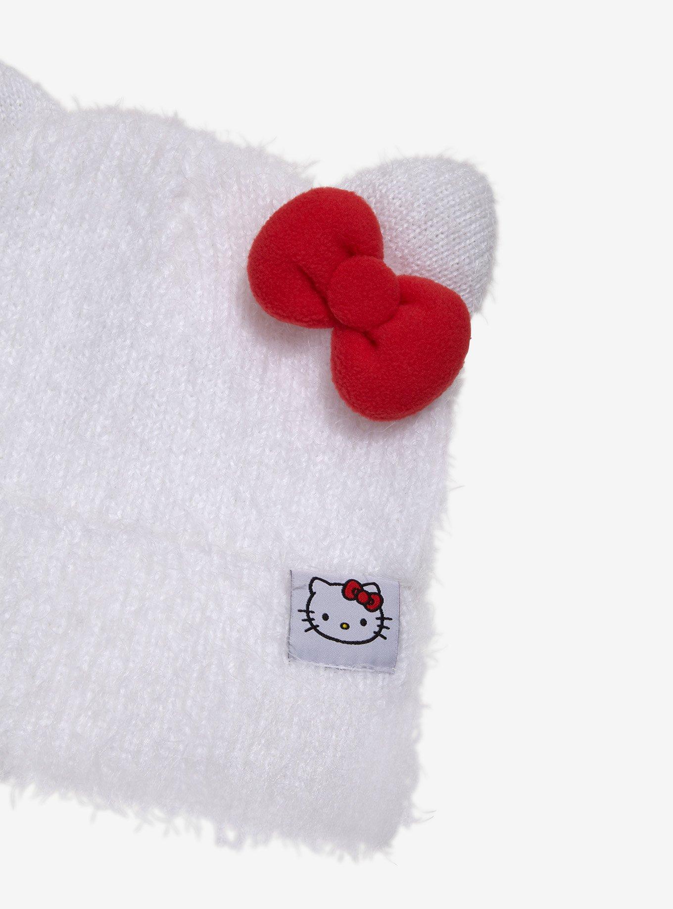 Sanrio Hello Kitty Red Bow Figural Beanie — BoxLunch Exclusive, , alternate