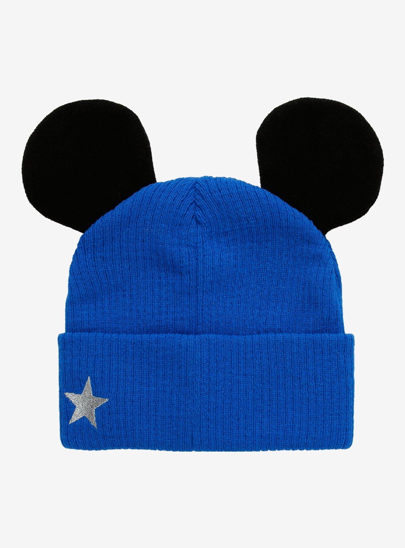 Disney Fantasia Sorcerer Mickey Figural Beanie — BoxLunch Exclusive, , hi-res