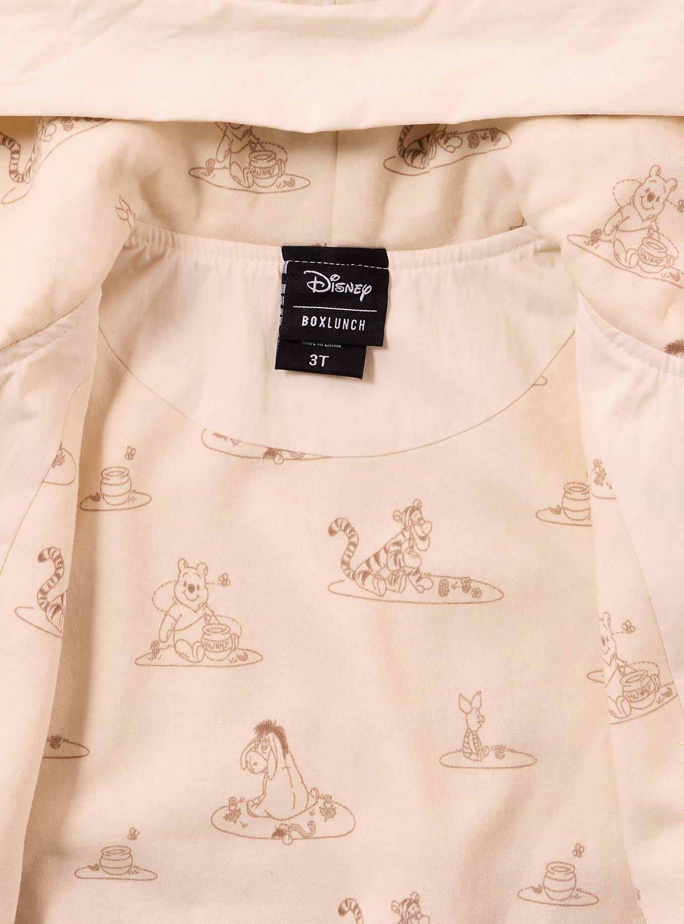 Disney Winnie the Pooh Hundred Acre Wood Toddler Windbreaker Jacket — BoxLunch Exclusive, BROWN, alternate