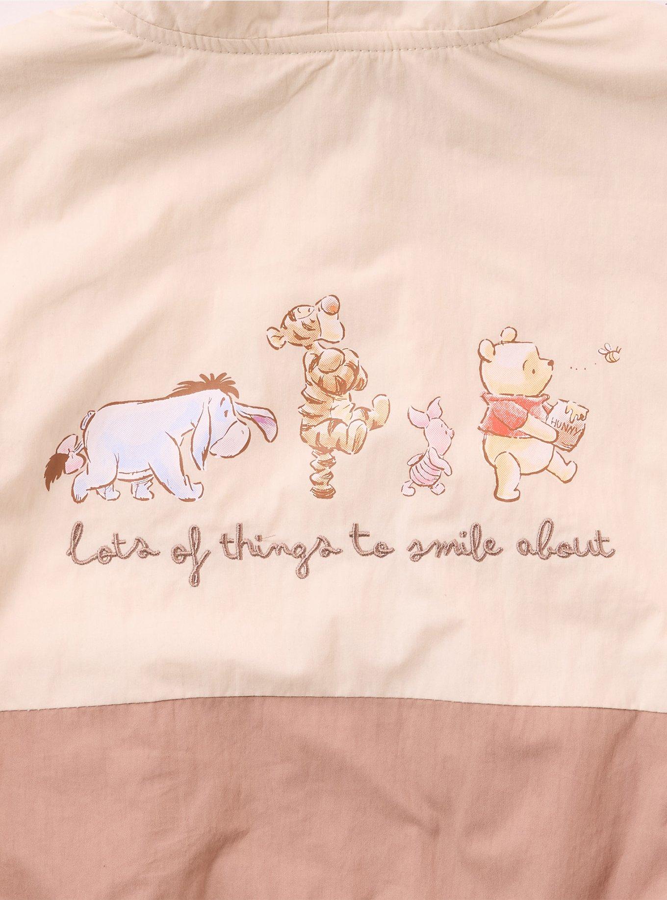 Disney Winnie the Pooh Hundred Acre Wood Toddler Windbreaker Jacket — BoxLunch Exclusive, BROWN, alternate