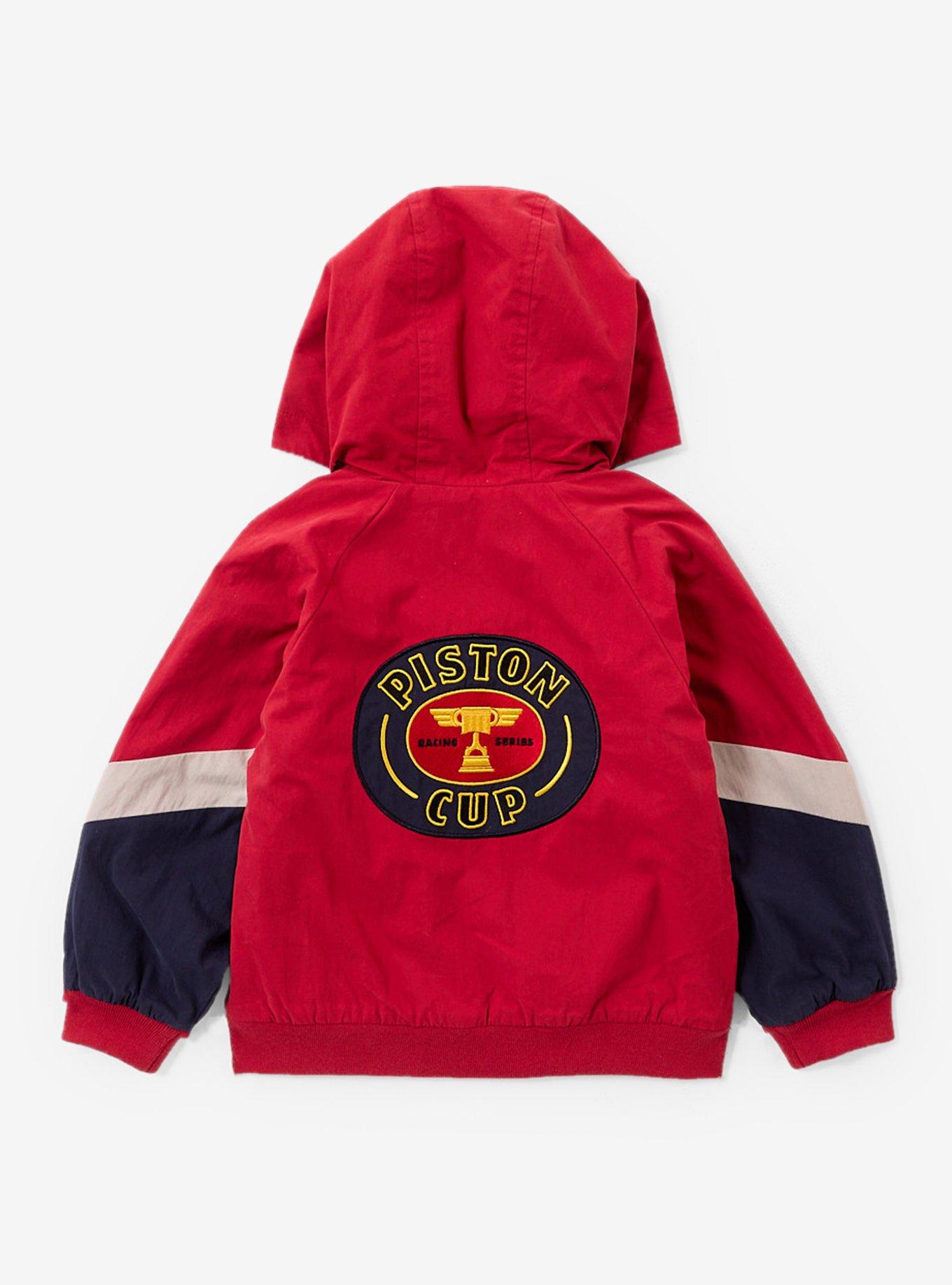 Disney Pixar Cars Piston Cup Toddler Windbreaker Jacket — BoxLunch Exclusive, , hi-res