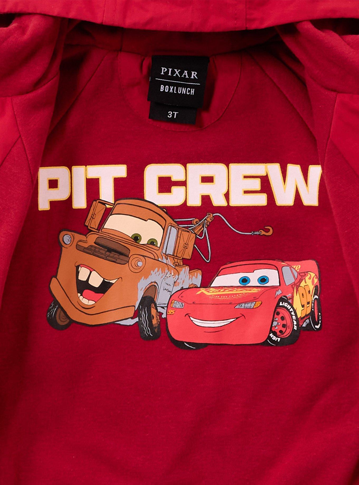 Disney Pixar Cars Piston Cup Toddler Windbreaker Jacket &mdash; BoxLunch Exclusive, BLACK, alternate