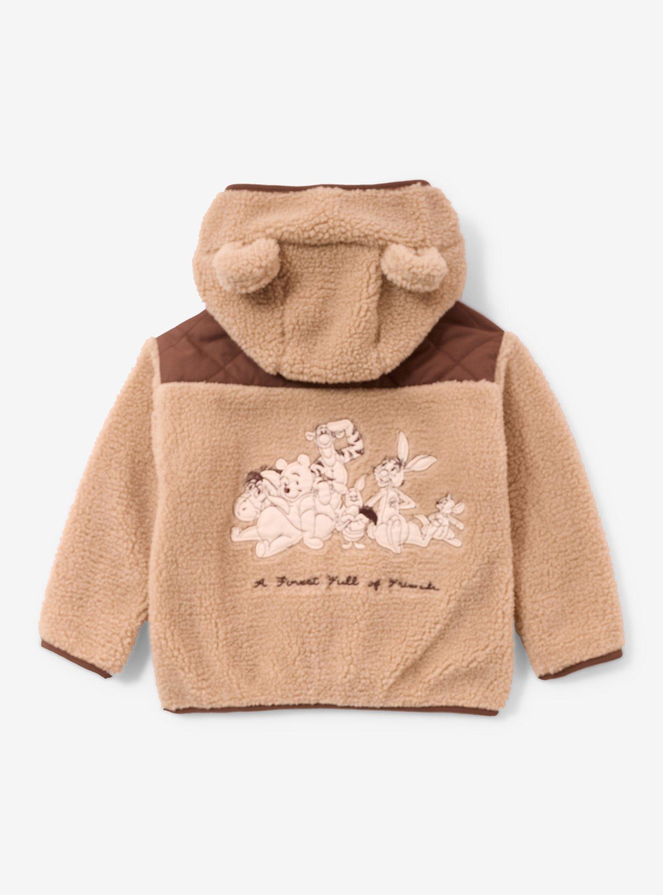 Disney Winnie the Pooh Toddler Sherpa Jacket - BoxLunch Exclusive, , hi-res