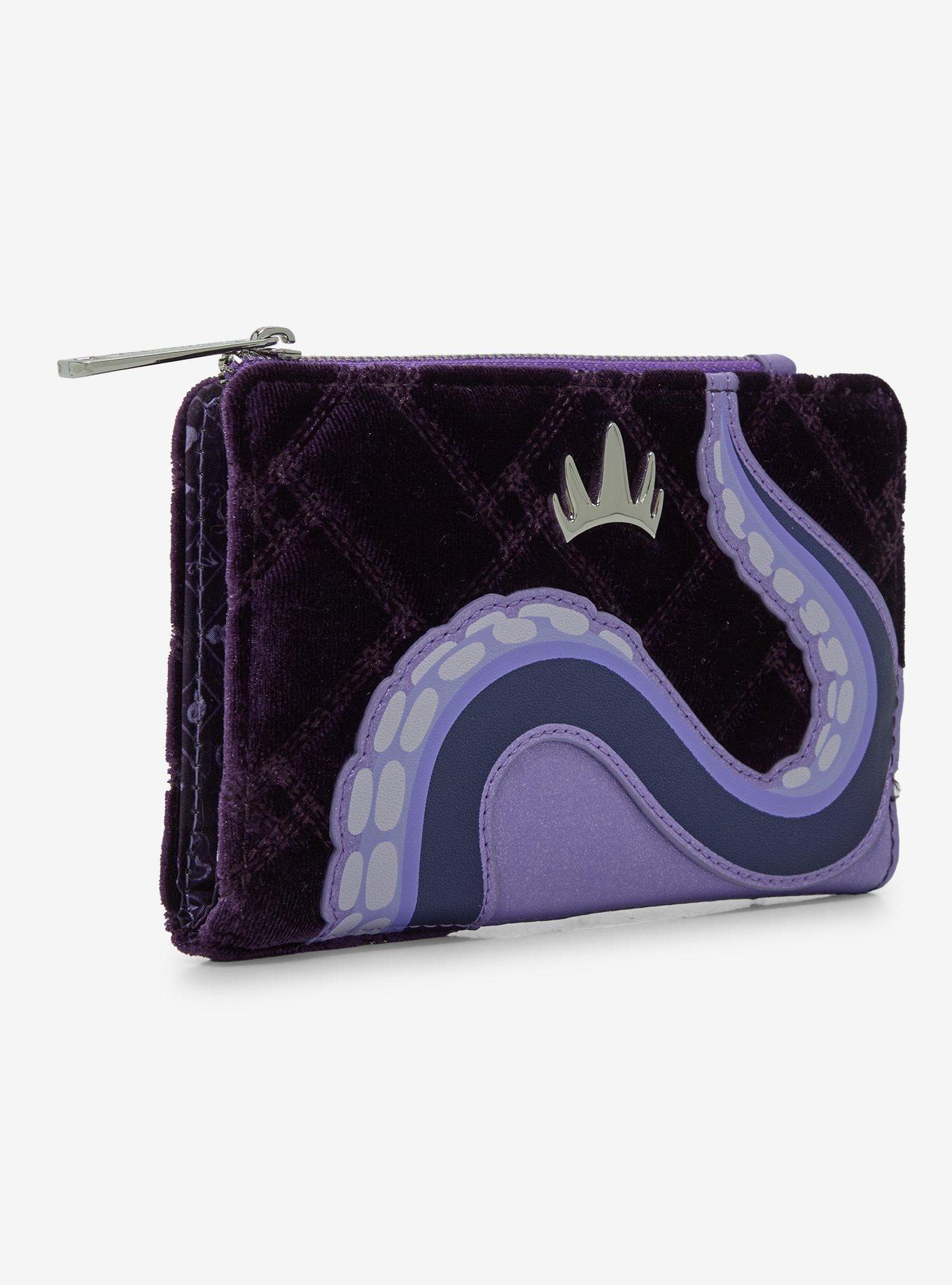 Loungefly Disney The Little Mermaid Ursula Velvet Zip Wallet — BoxLunch Exclusive