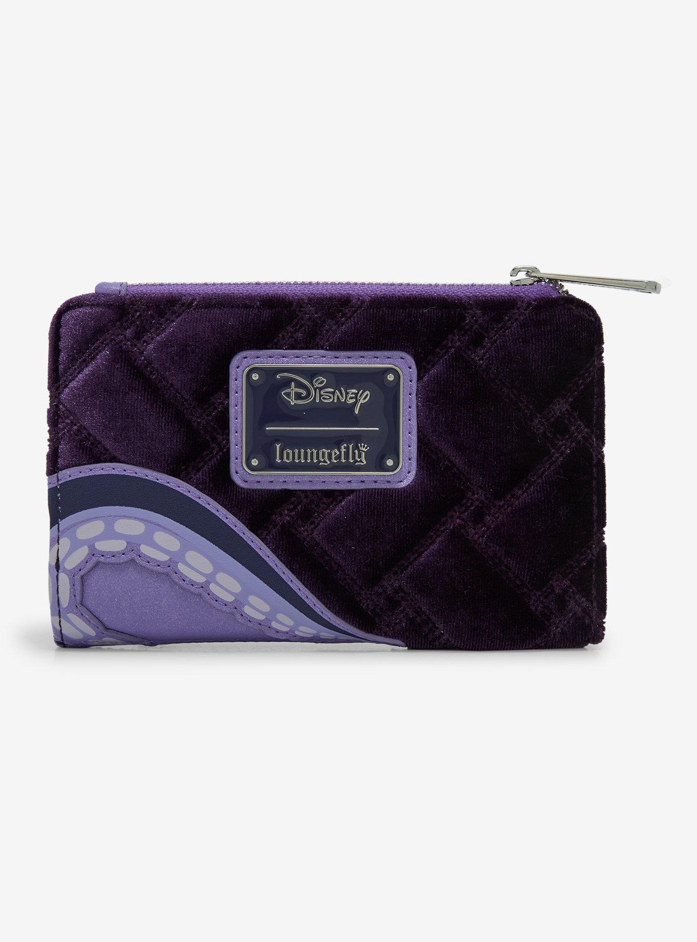 Loungefly Disney The Little Mermaid Ursula Velvet Zip Wallet — BoxLunch Exclusive