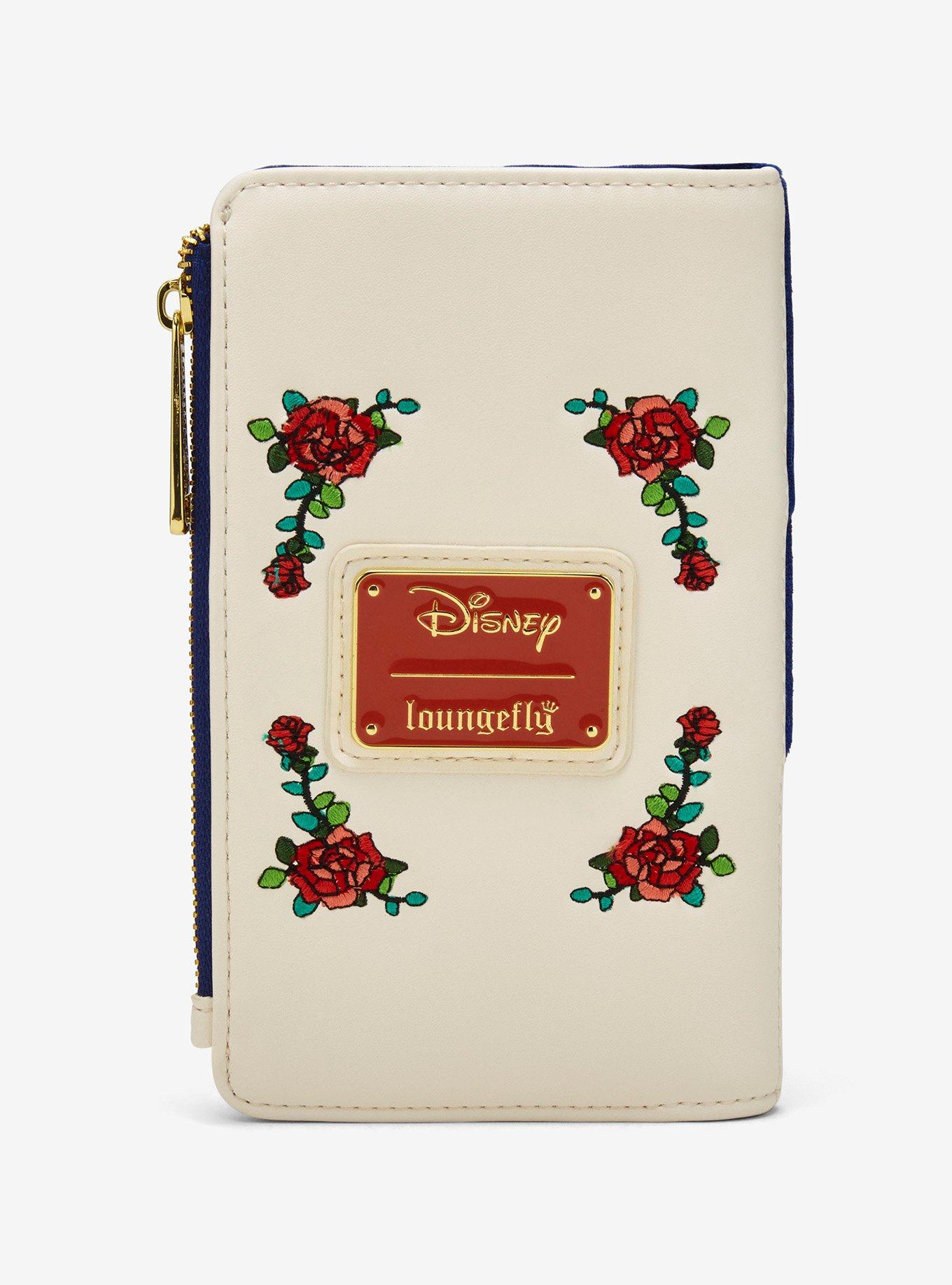 Loungefly Disney Beauty and the Beast Ballroom Velvet Snap Wallet — BoxLunch Exclusive, , alternate