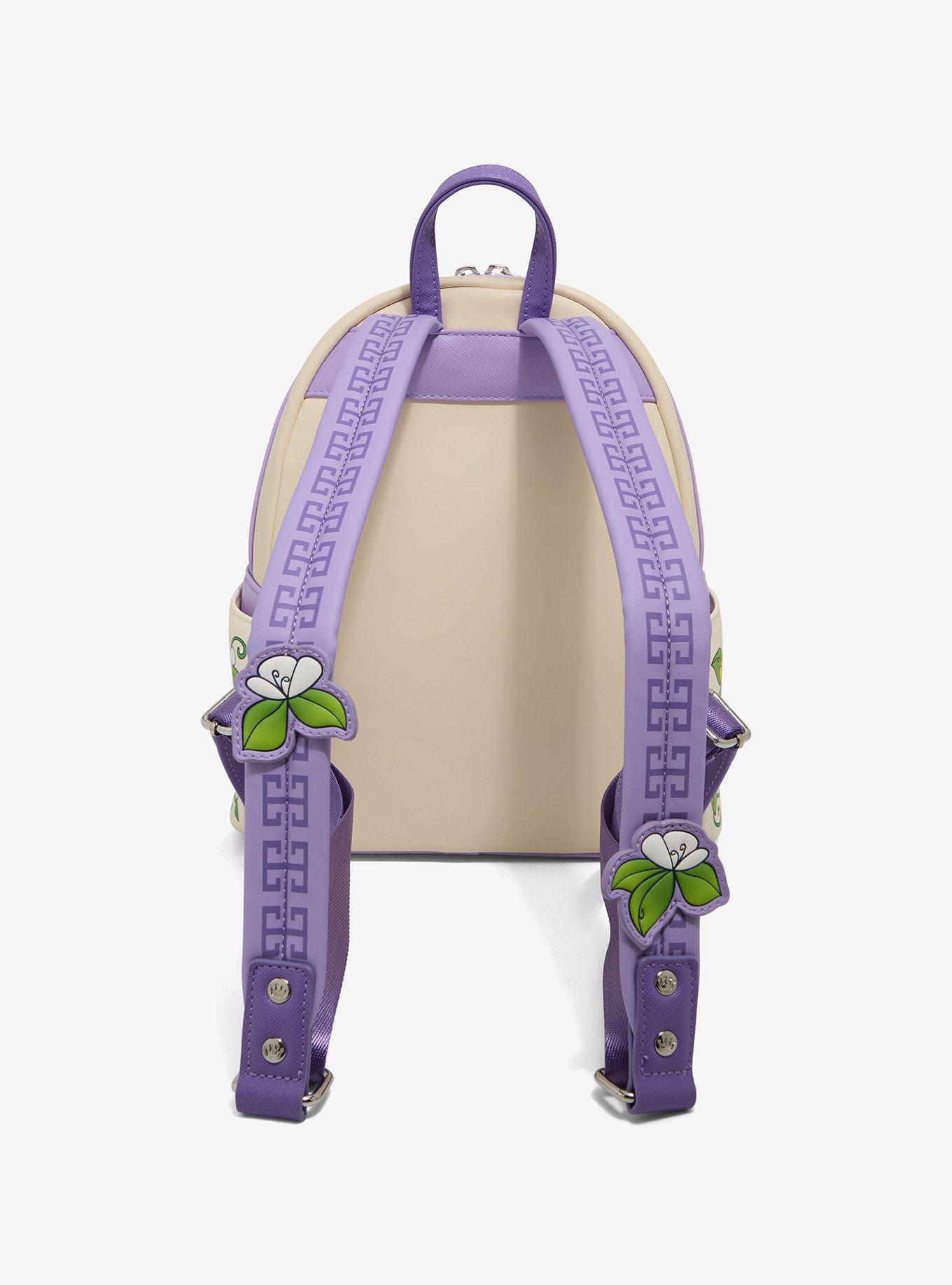 Loungefly Disney Hercules Meg Floral Mini Backpack — BoxLunch Exclusive, , alternate