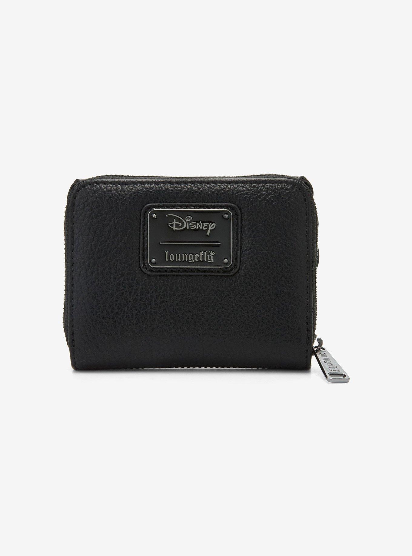 Loungefly Disney Minnie Mouse Pebble Textured Black Wallet — BoxLunch Exclusive, , alternate