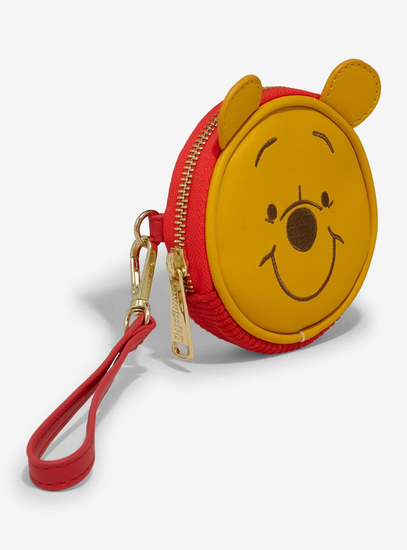 Loungefly Disney Winnie the Pooh Figural Pooh Bear Corduroy Coin Purse — BoxLunch Exclusive, , hi-res