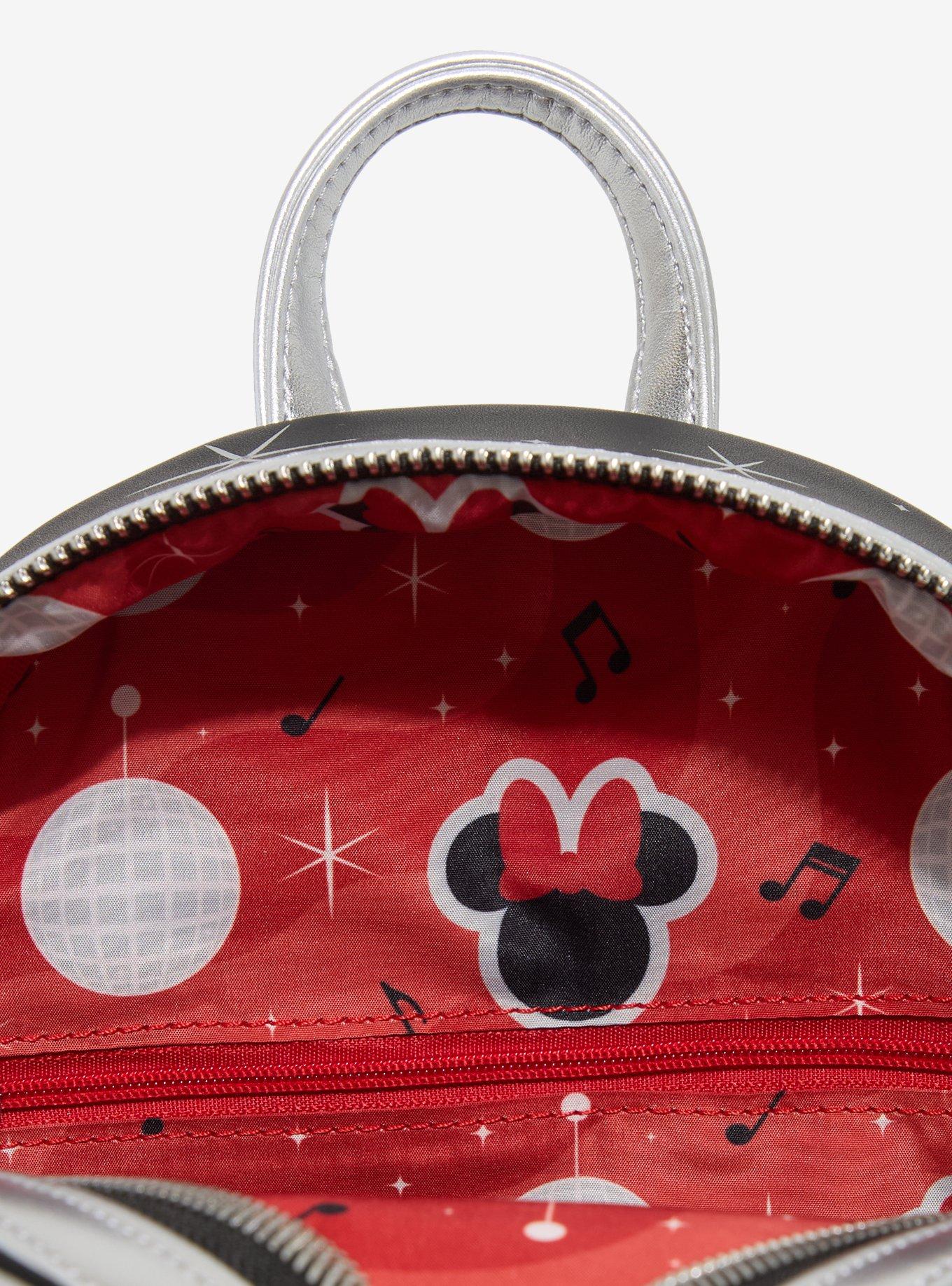 Loungefly Disney Minnie Mouse Disco Metallic Mini Backpack — BoxLunch Exclusive