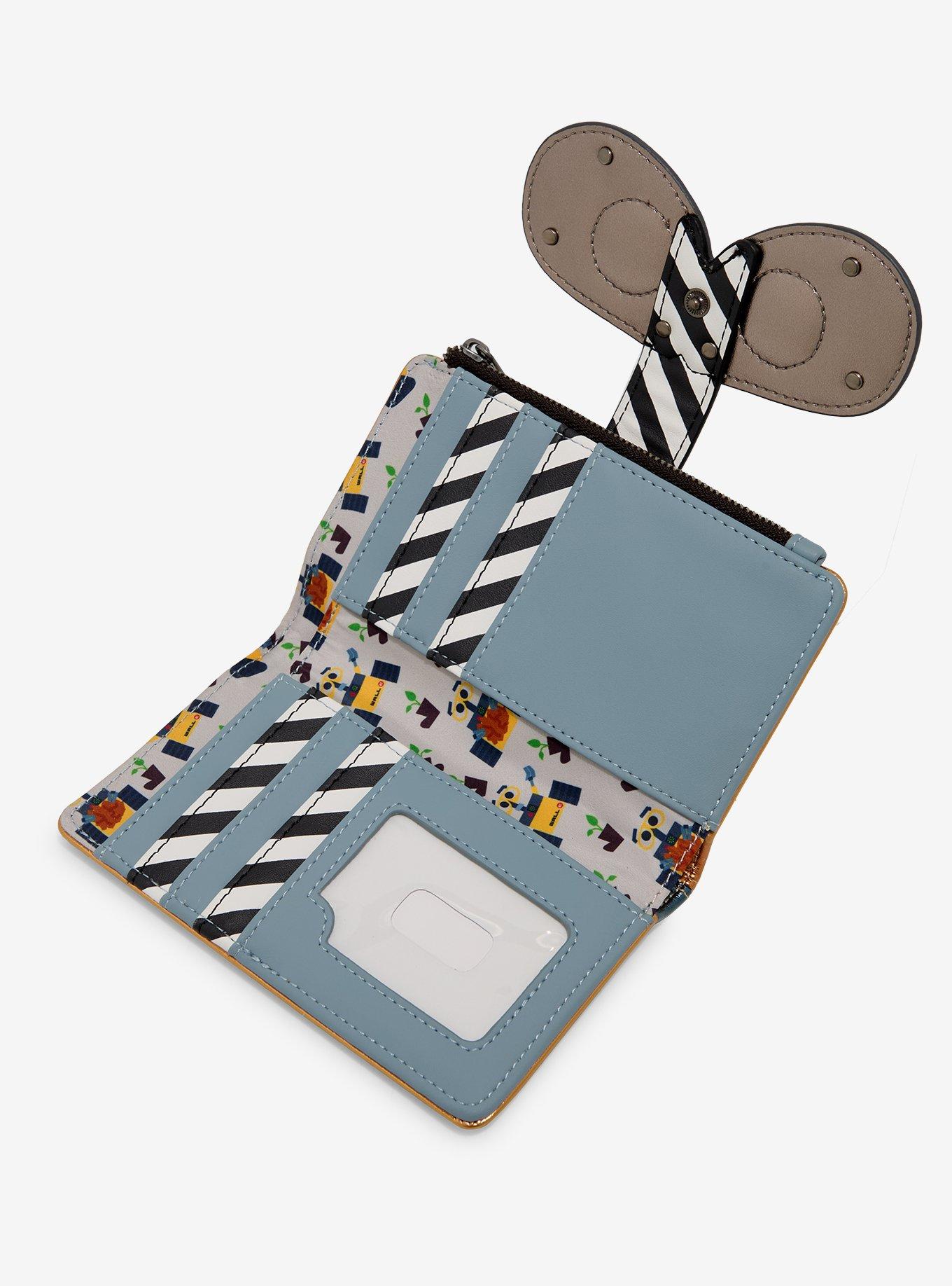 Loungefly Disney Pixar WALL-E Metallic WALL-E Figural Wallet - BoxLunch Exclusive, , alternate