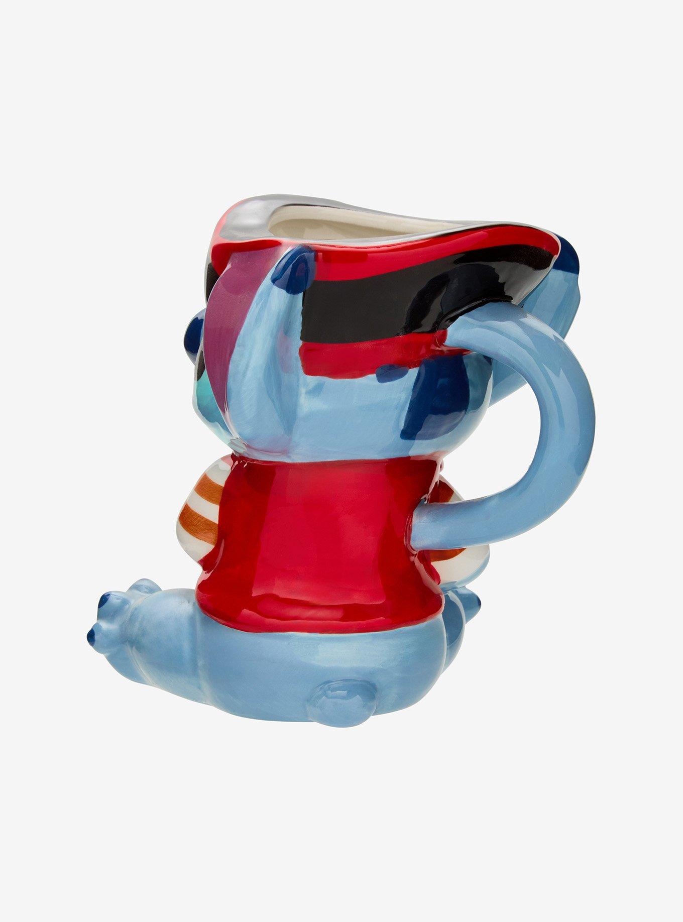 Disney Stitch Pirate Figural Mug, , alternate