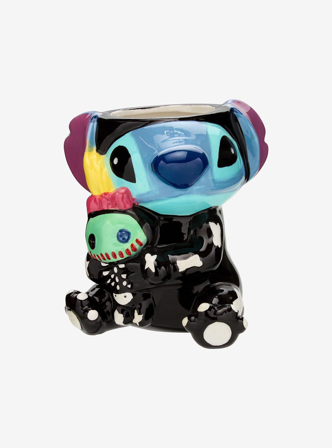 Disney Stitch Skeleton Figural Mug, , hi-res