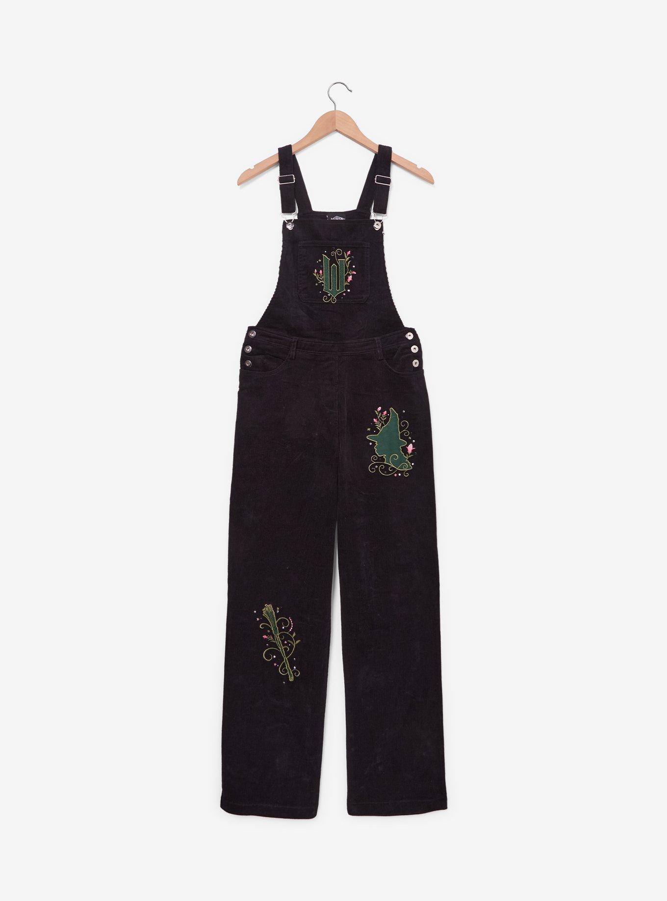 Wicked Elphaba Icons Corduroy Women's Overalls - BoxLunch Exclusive, , hi-res