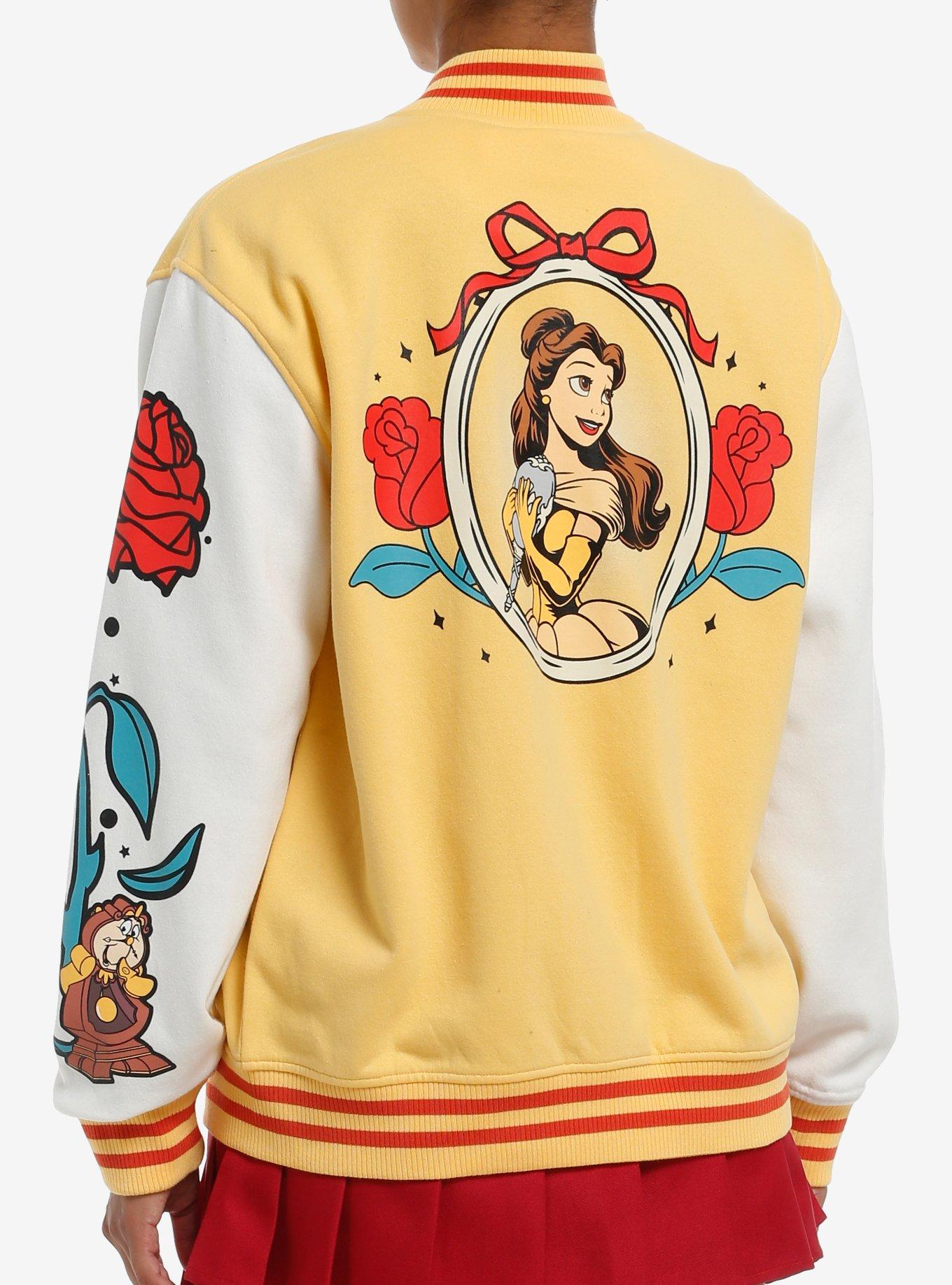 Disney Beauty And The Beast Belle Varsity Jacket, , hi-res