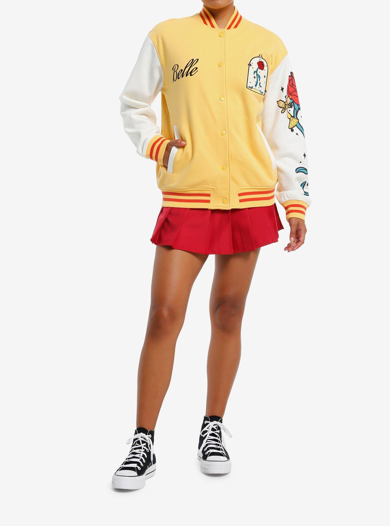 Disney Beauty And The Beast Belle Varsity Jacket, MULTI, alternate