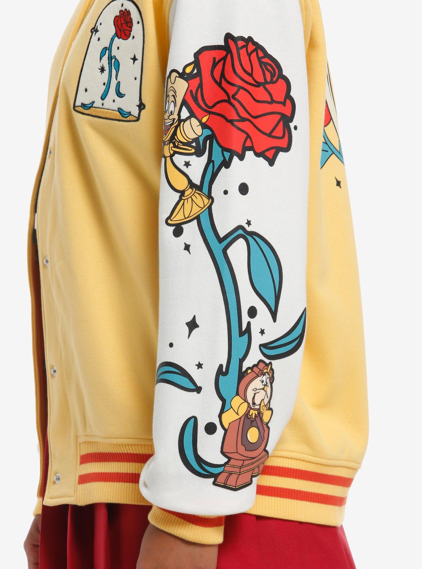 Disney Beauty And The Beast Belle Varsity Jacket, MULTI, alternate